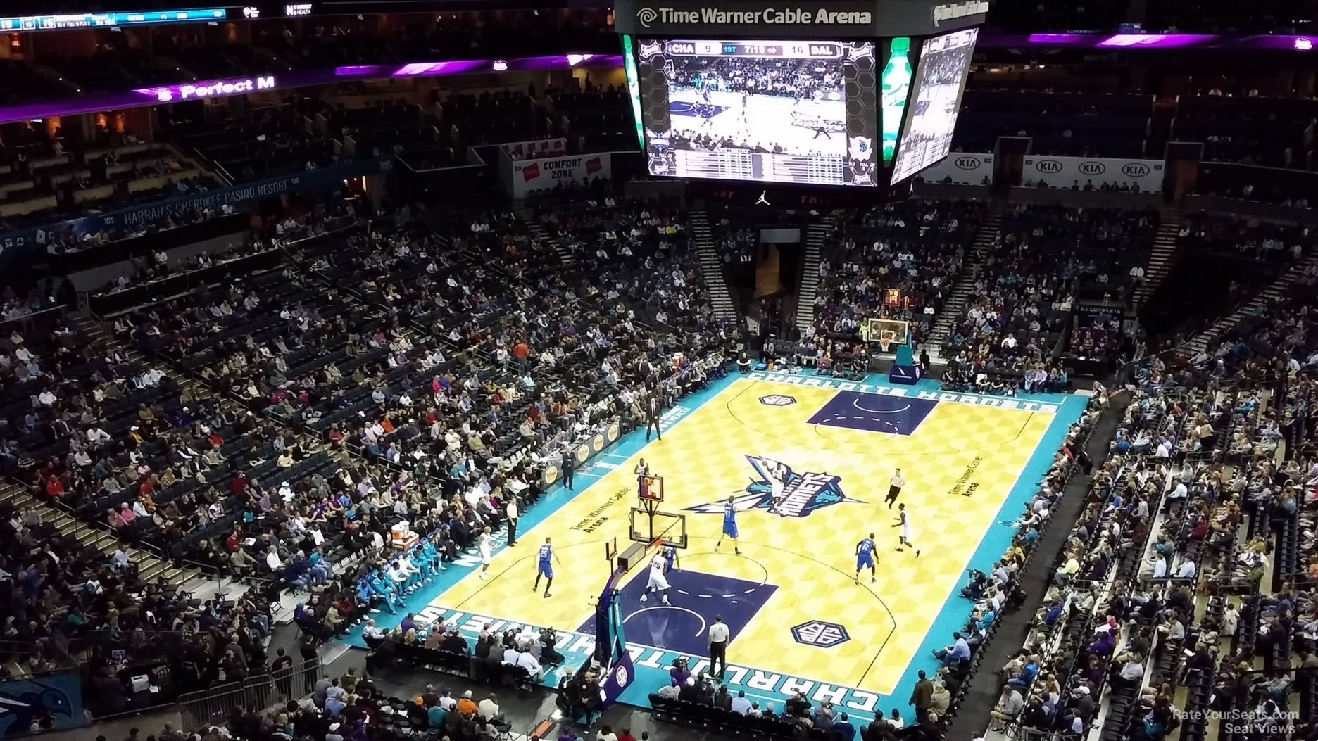 section 232 seat view  for basketball - spectrum center