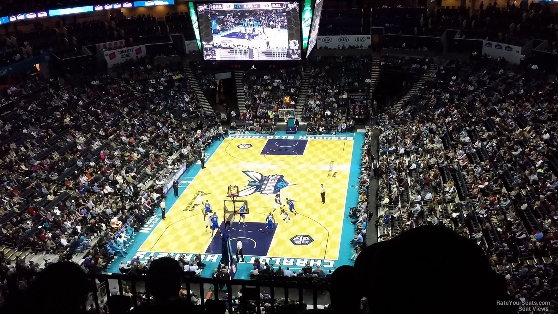 section 233 seat view  for basketball - spectrum center