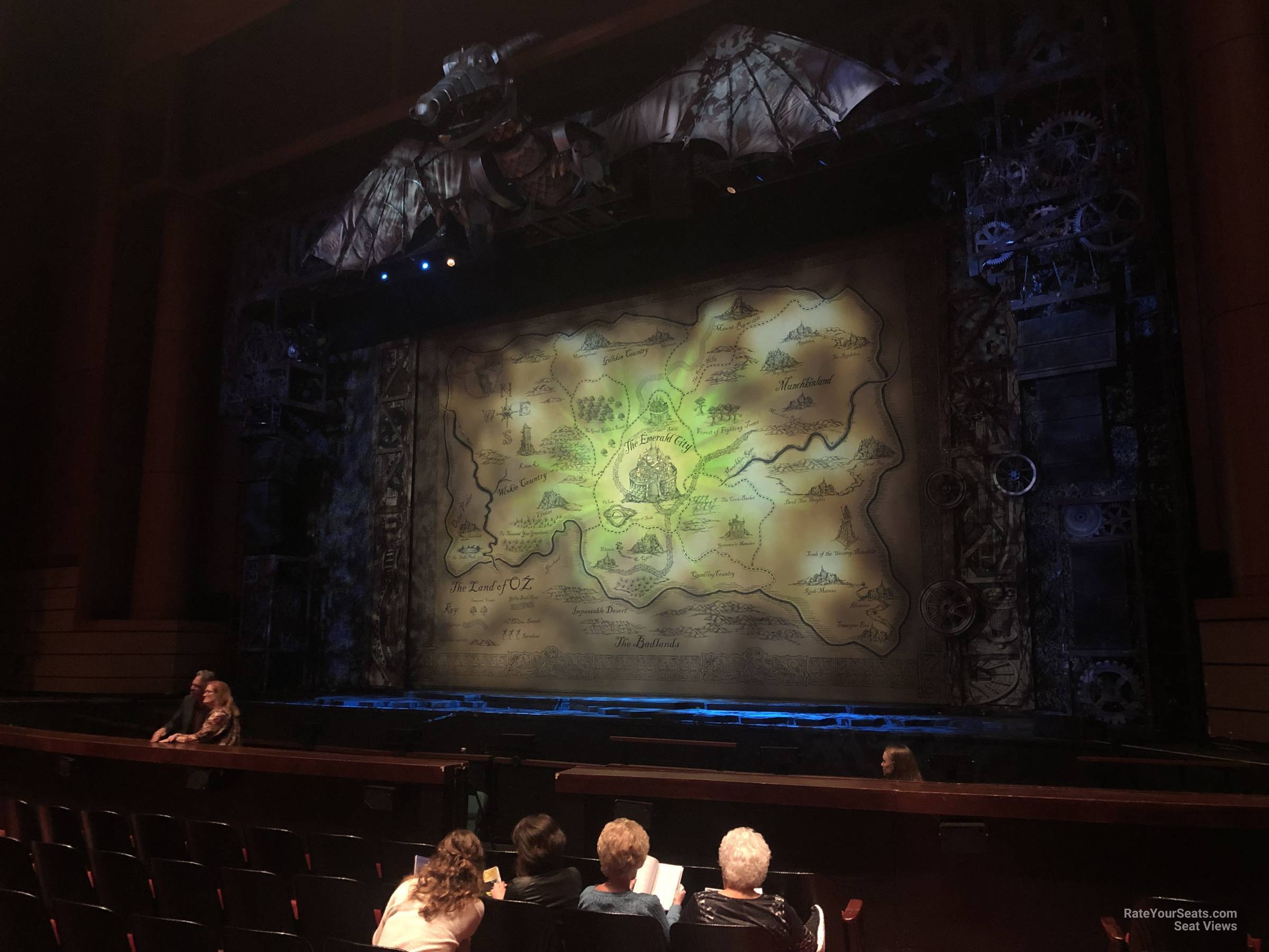 orchestra 1 right, row j seat view  - jacksonville center for the performing arts (moran)