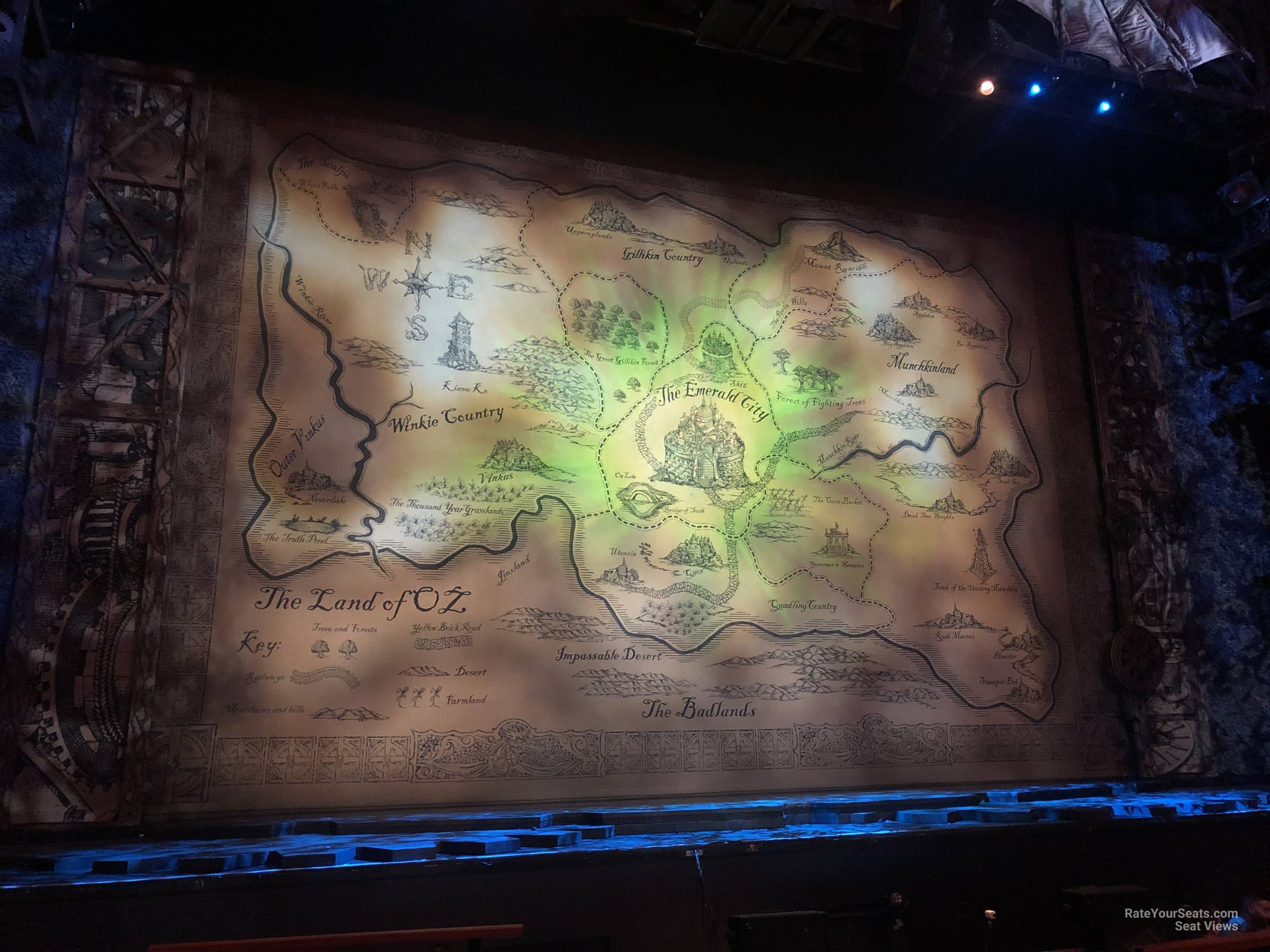 orchestra pit center, row 5 seat view  - jacksonville center for the performing arts (moran)