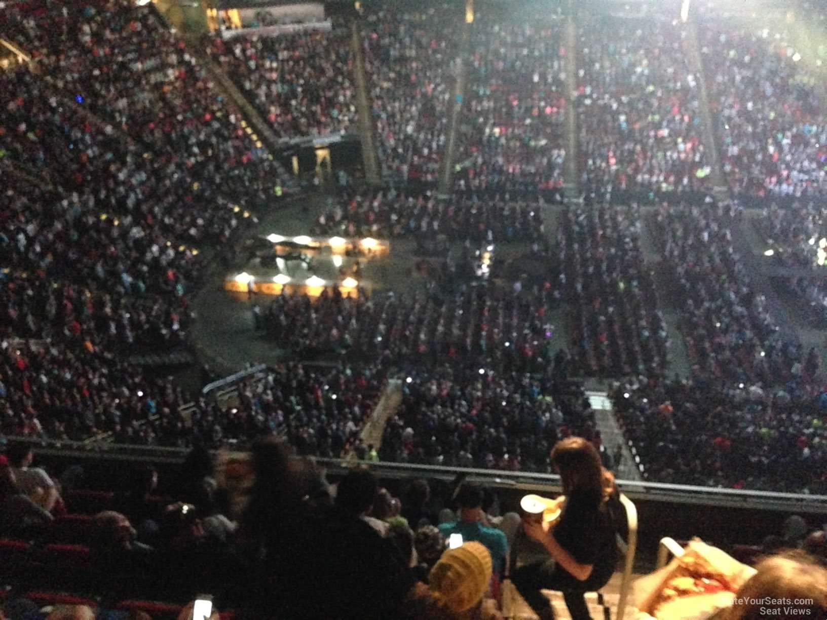 Section 411 at Toyota Center 