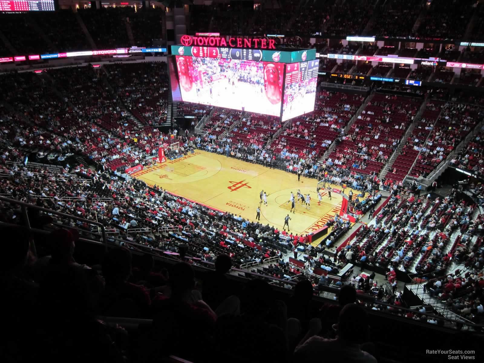 view from Section 423 