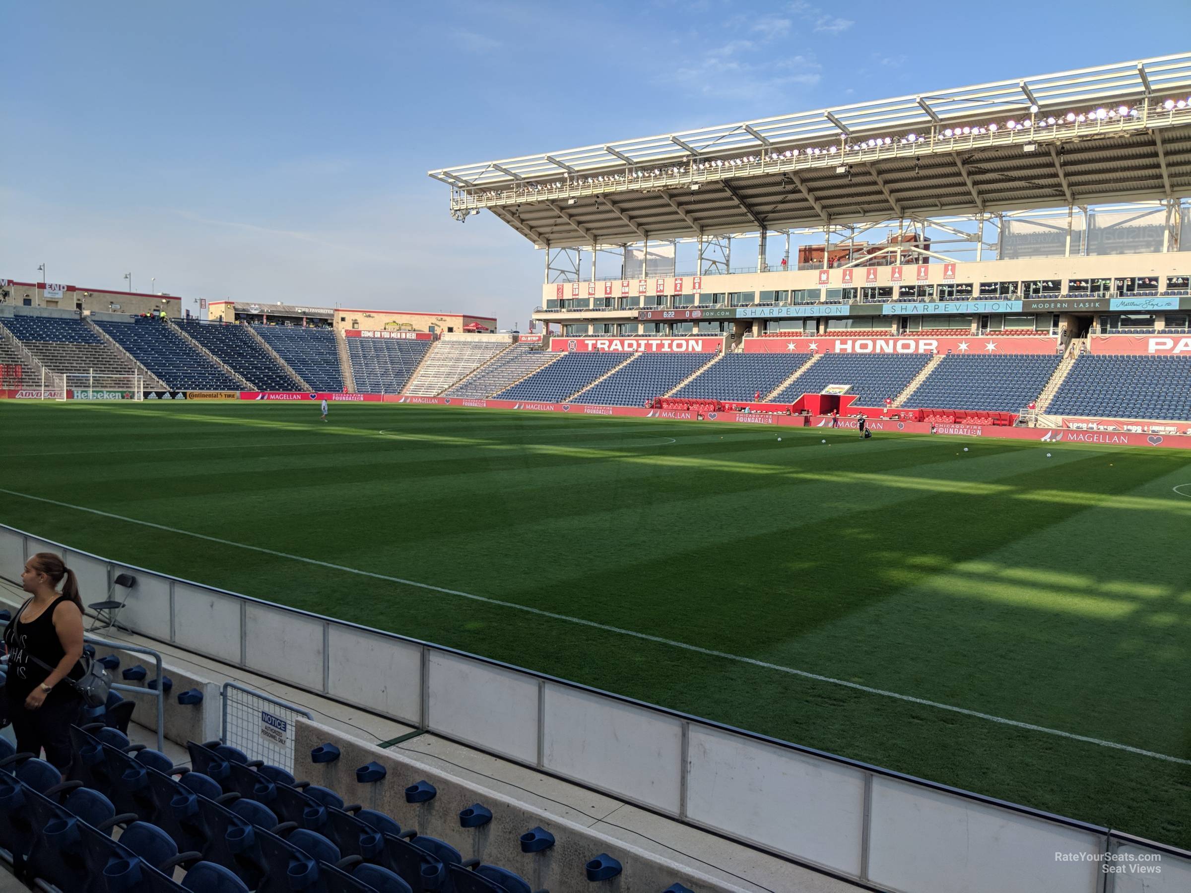 seatgeek stadium section 104 rateyourseats com toyota park bridgeview il seating chart