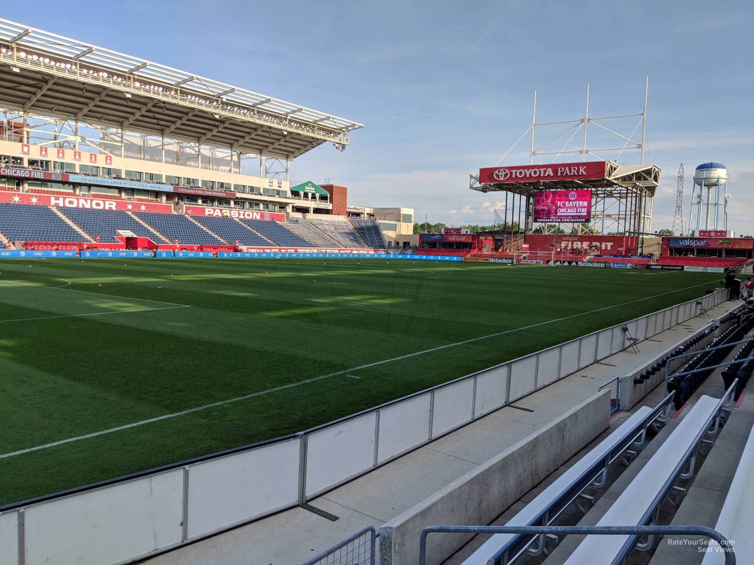 section 112, row 5 seat view  - seatgeek stadium