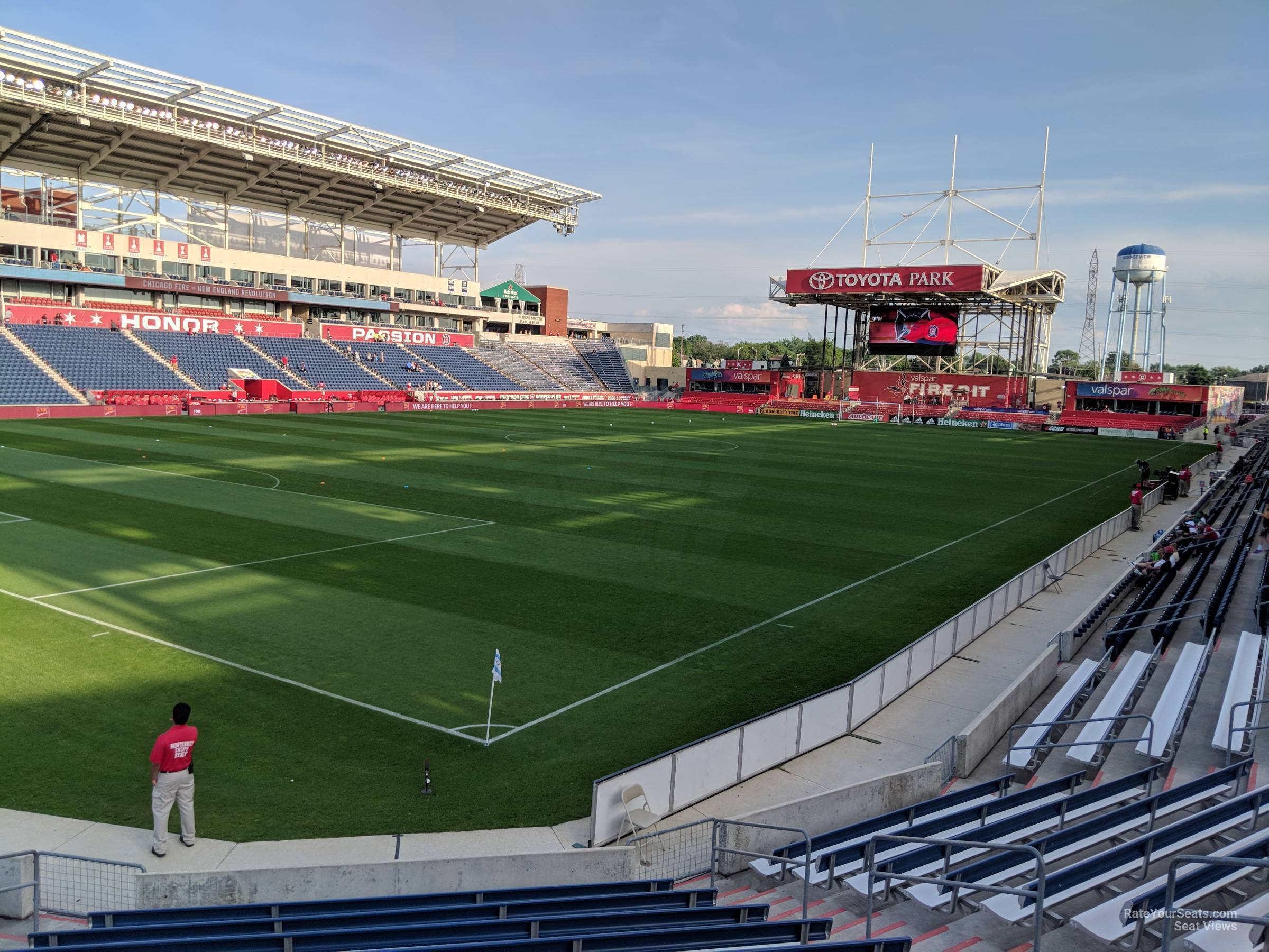 section 113, row 13 seat view  - seatgeek stadium