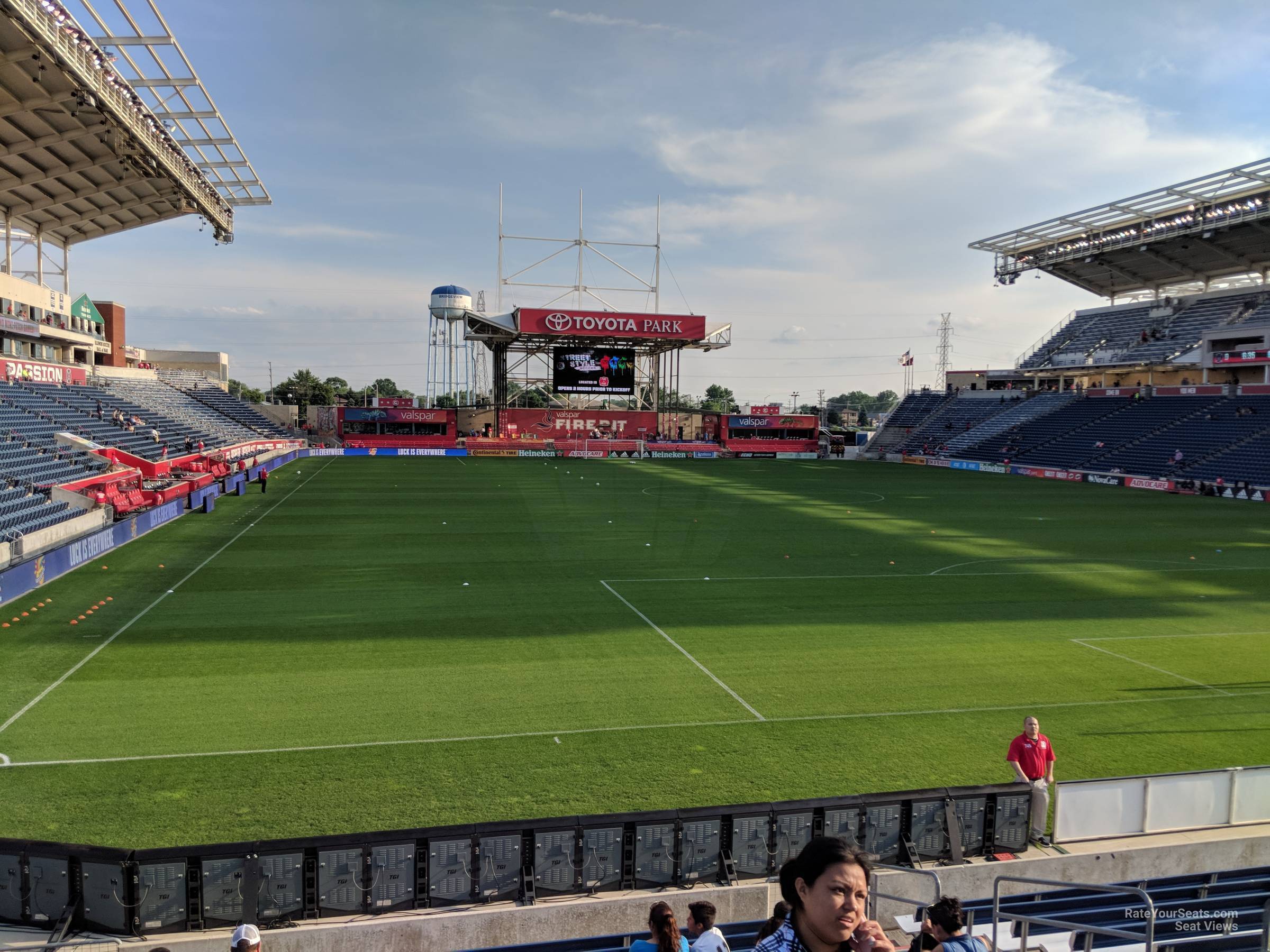 section 120, row 13 seat view  - seatgeek stadium