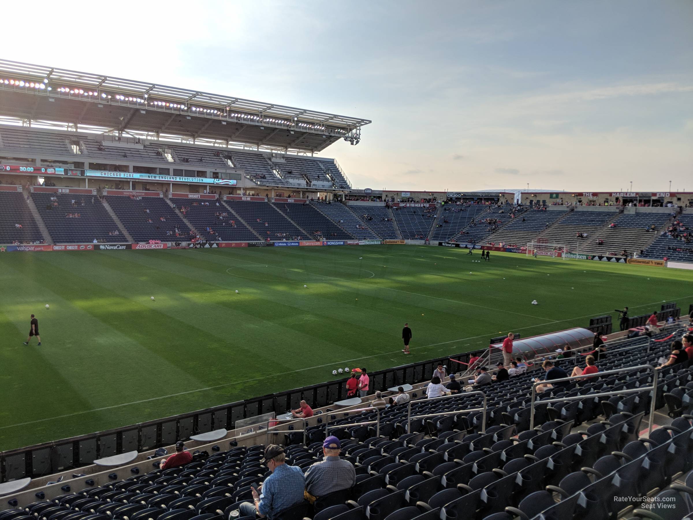 section 131, row 19 seat view  - seatgeek stadium