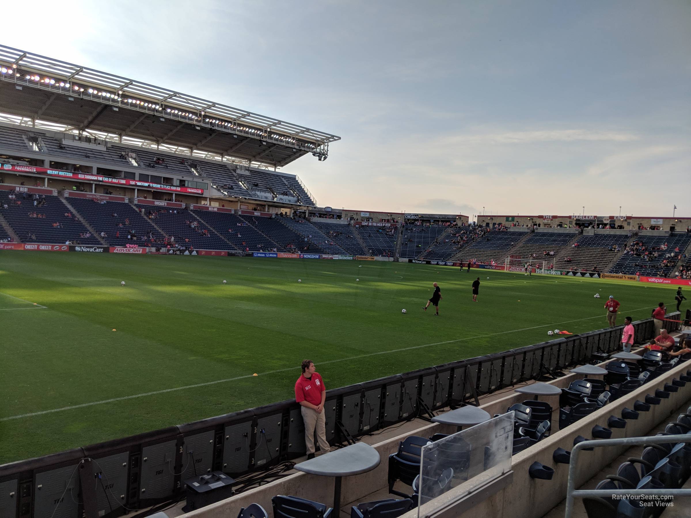 section 132, row 5 seat view  - seatgeek stadium