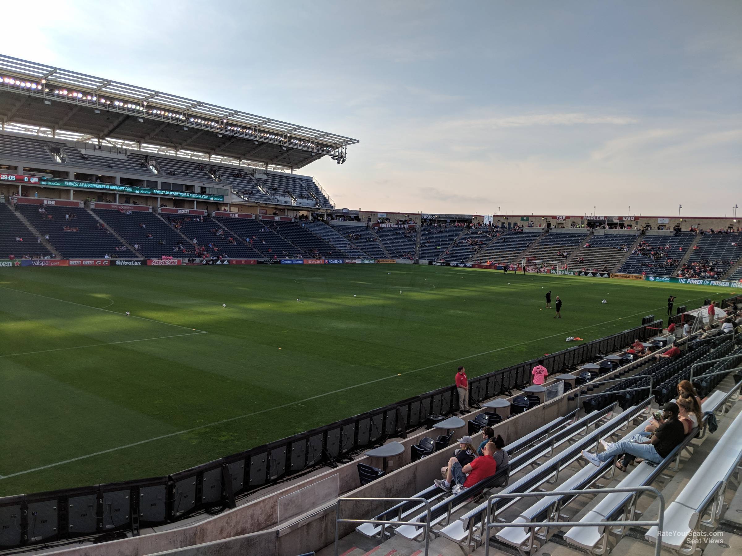 section 133, row 13 seat view  - seatgeek stadium