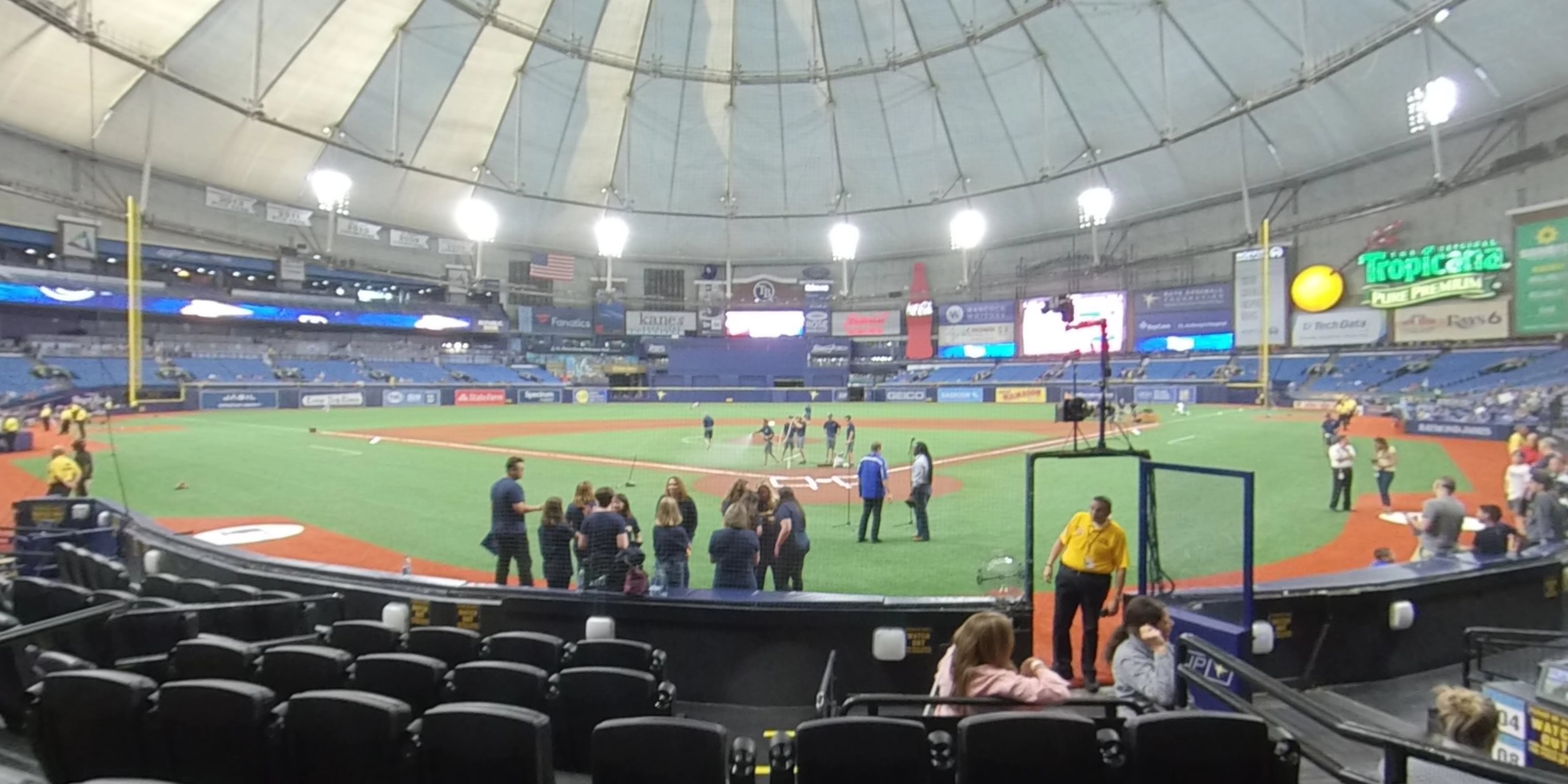 Section 103 at Tropicana Field