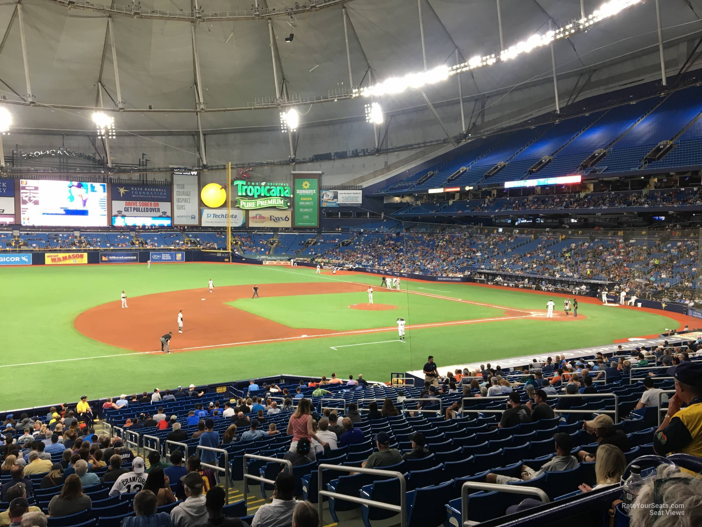 Rays To Decrease Number Of Tropicana Field Seats