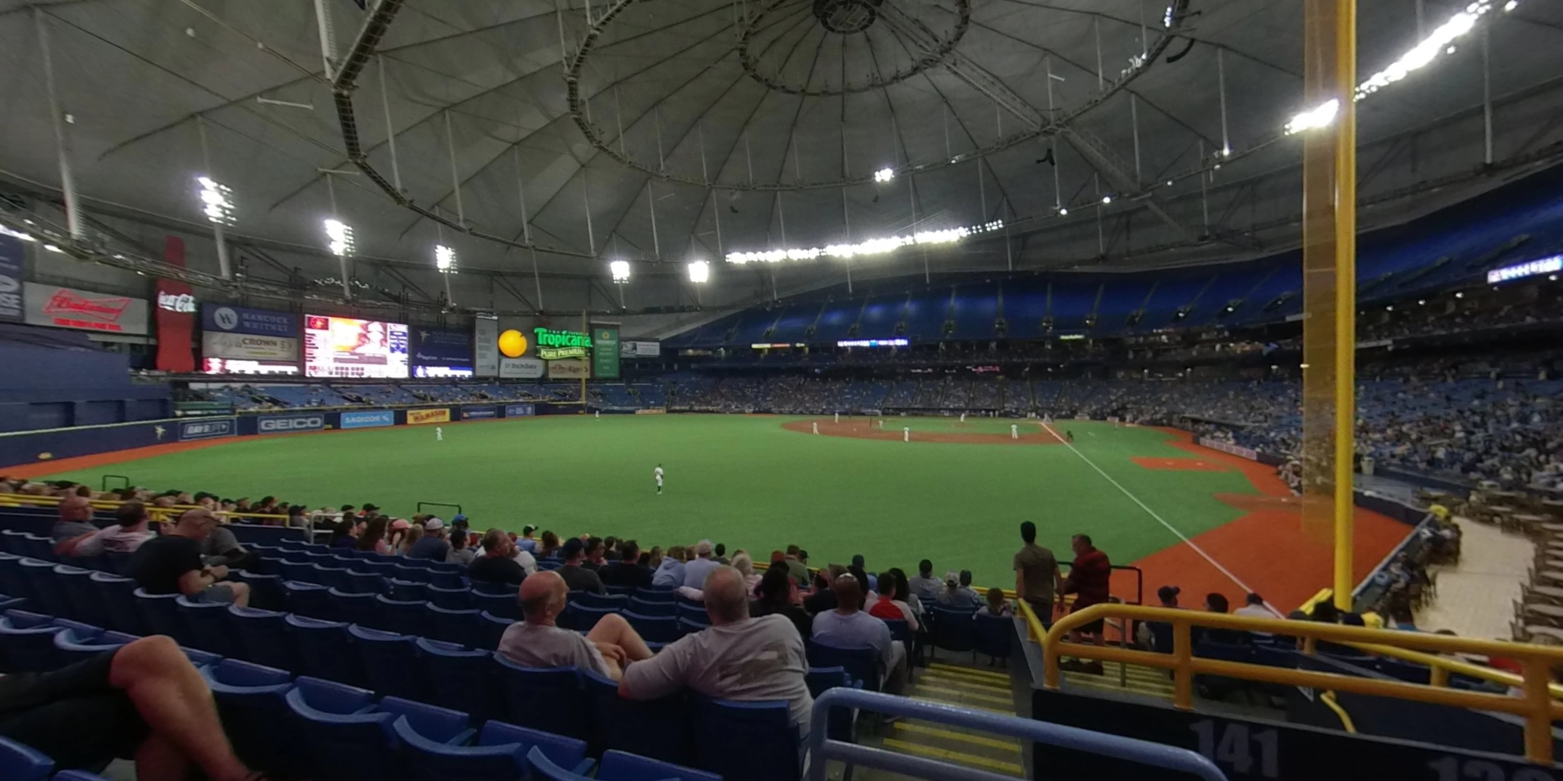 Section 139 at Tropicana Field