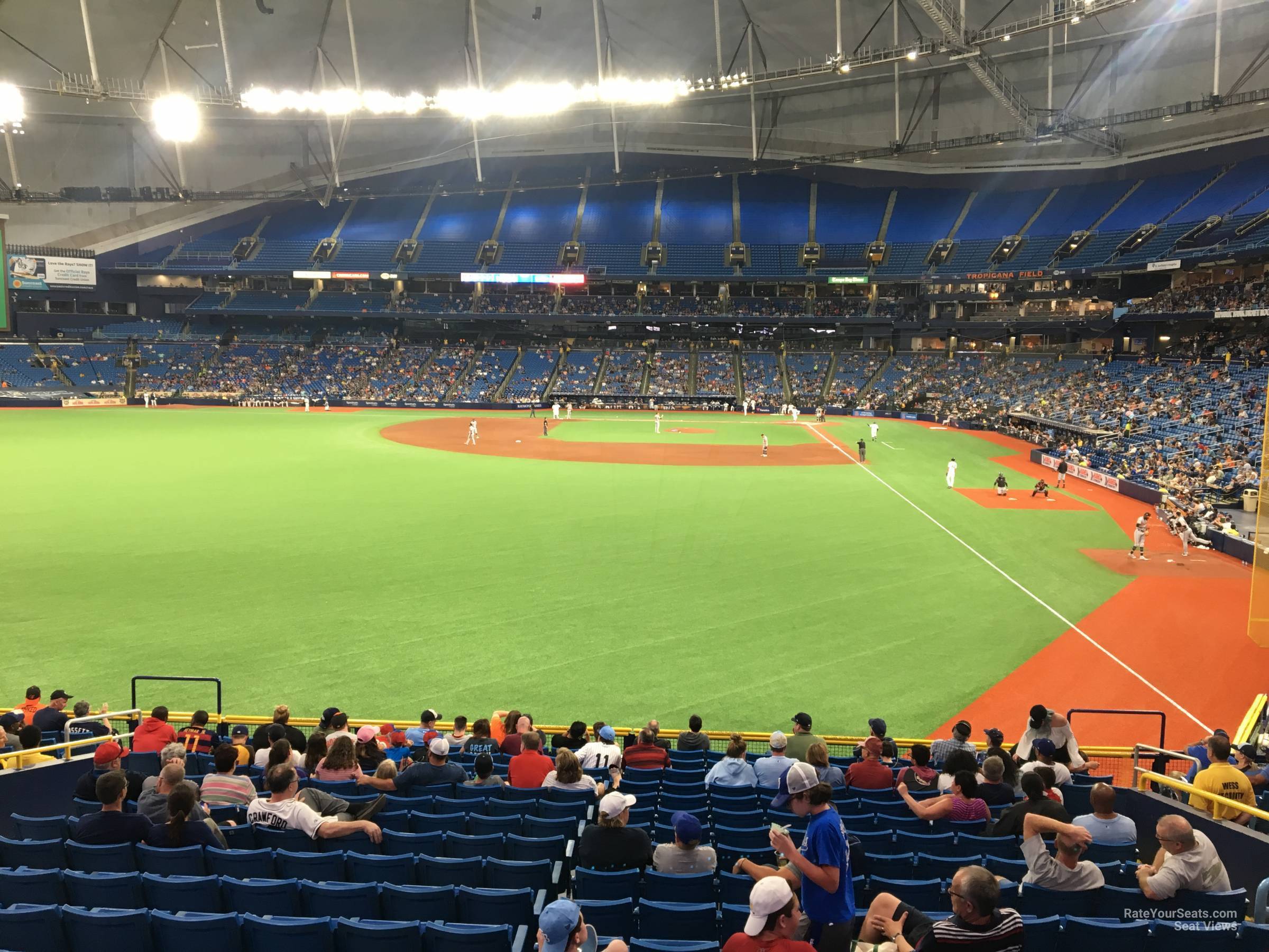 Tropicana Field Seating Chart With Rows