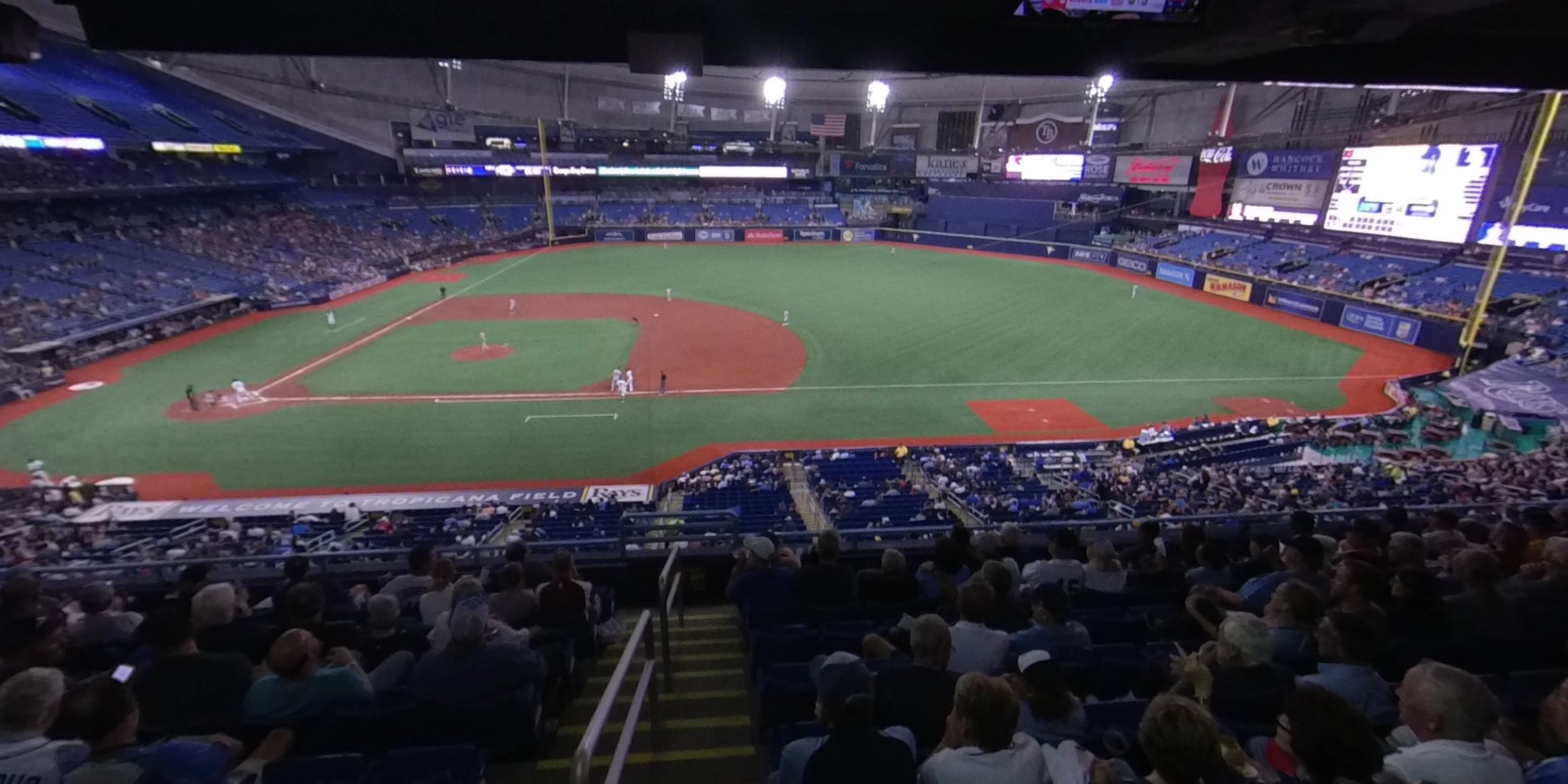 Section 212 at Tropicana Field