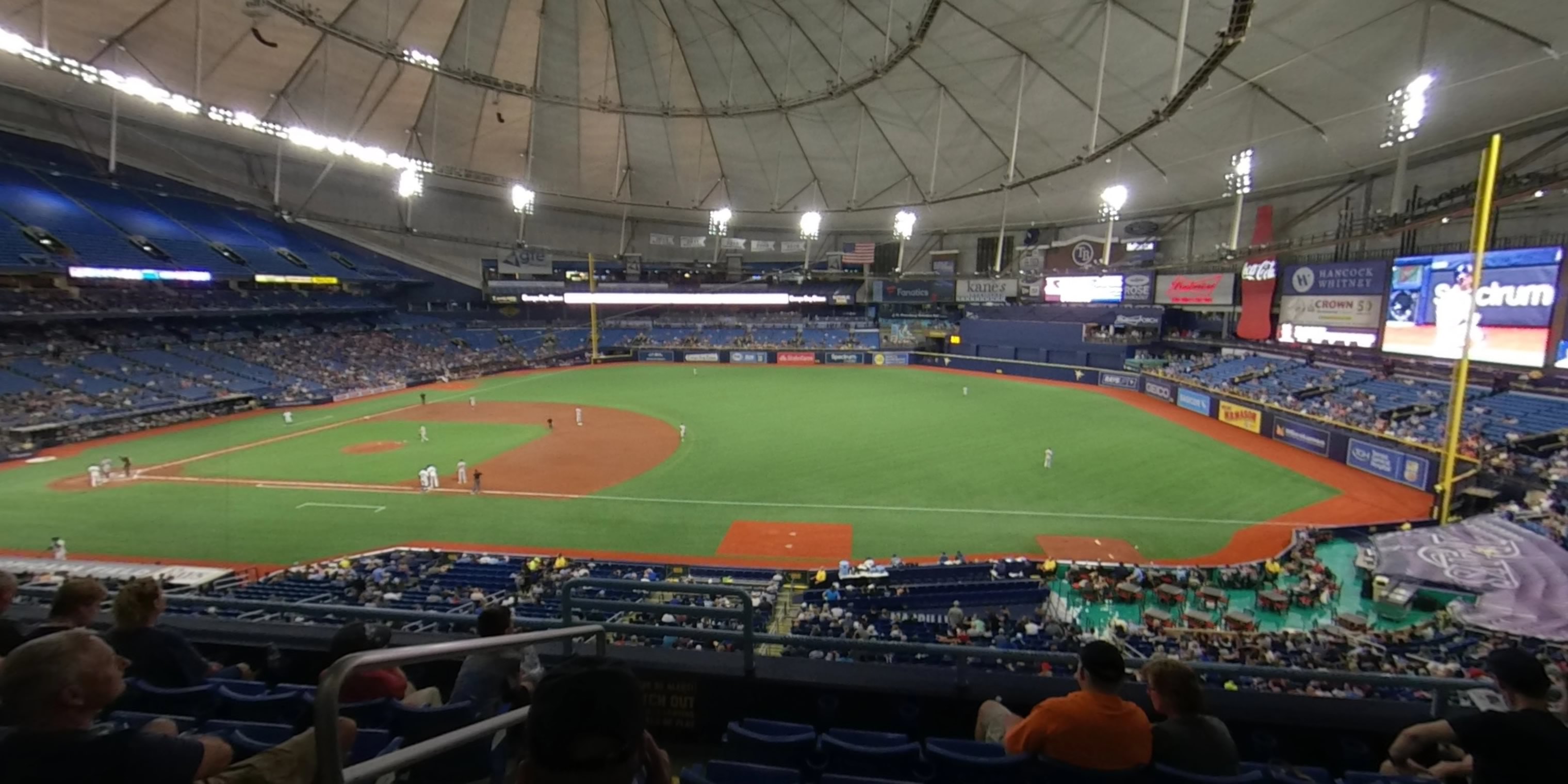 Section 216 at Tropicana Field