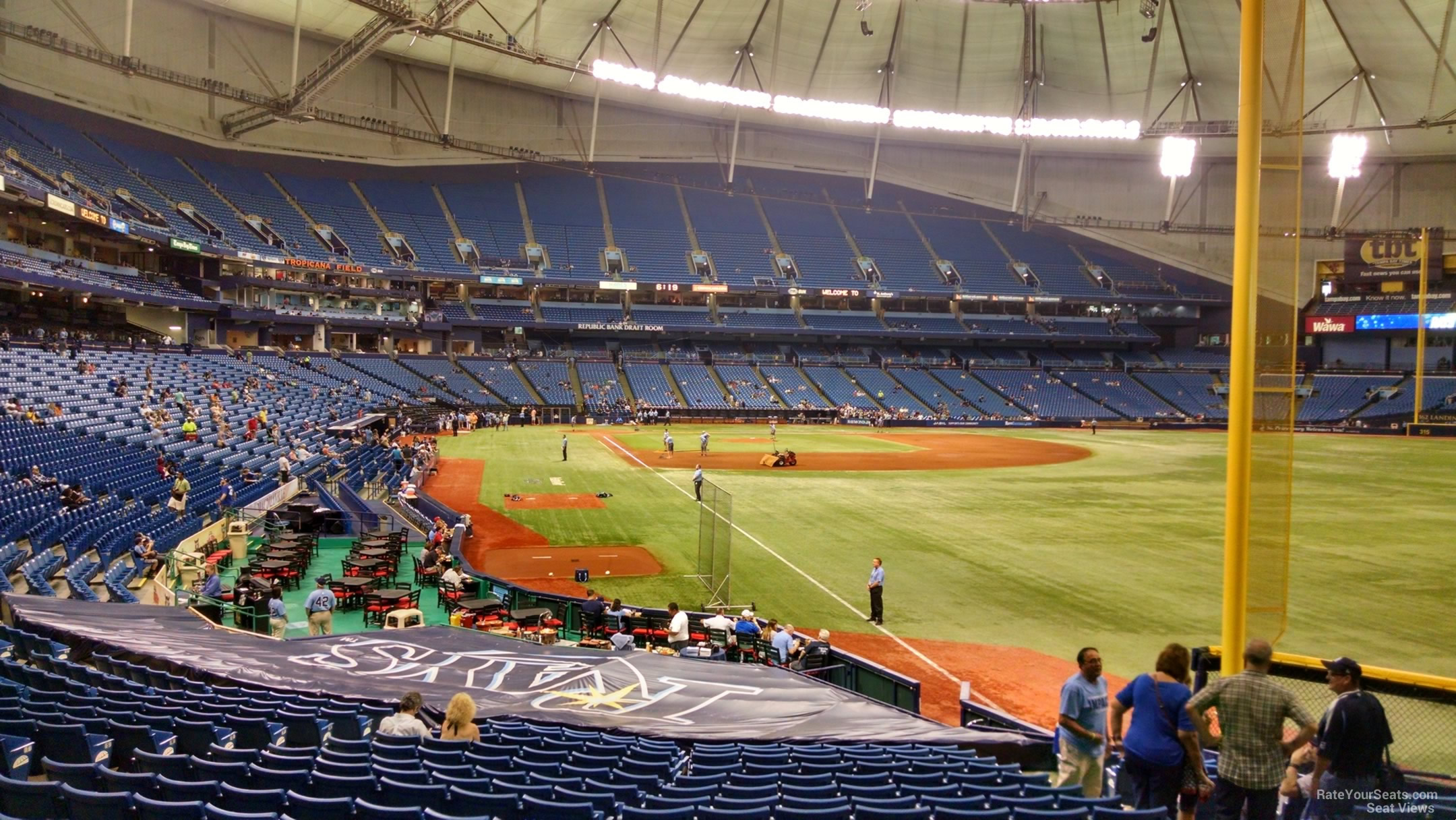 Tropicana Field Section 138 Tampa Bay Rays