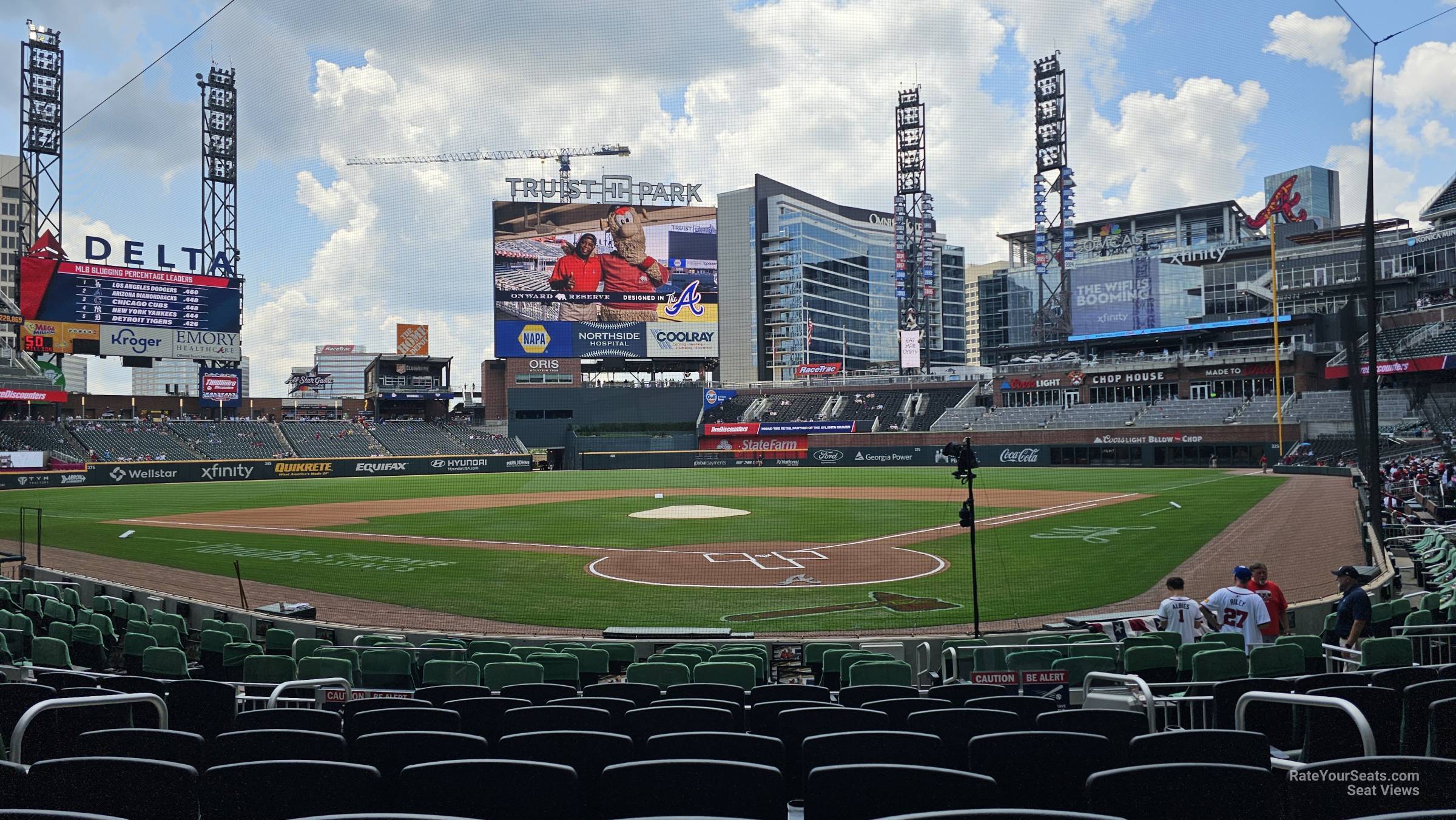 section 26, row 13 seat view  for baseball - truist park