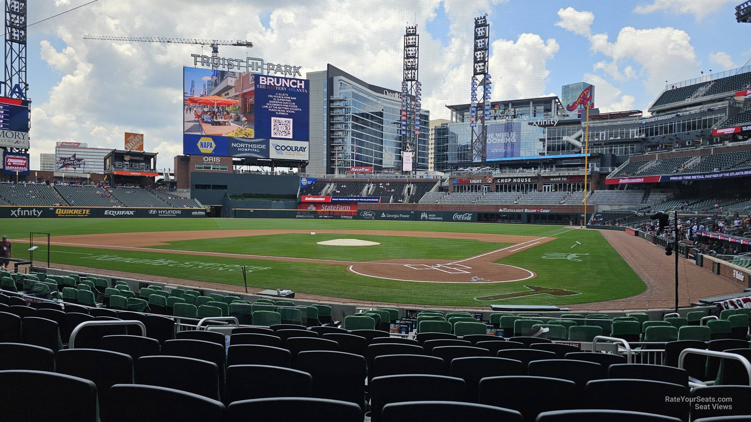 section 27, row 13 seat view  for baseball - truist park