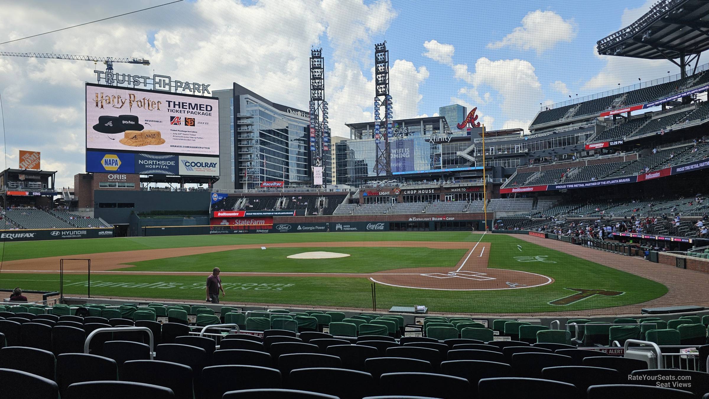 section 28, row 13 seat view  for baseball - truist park