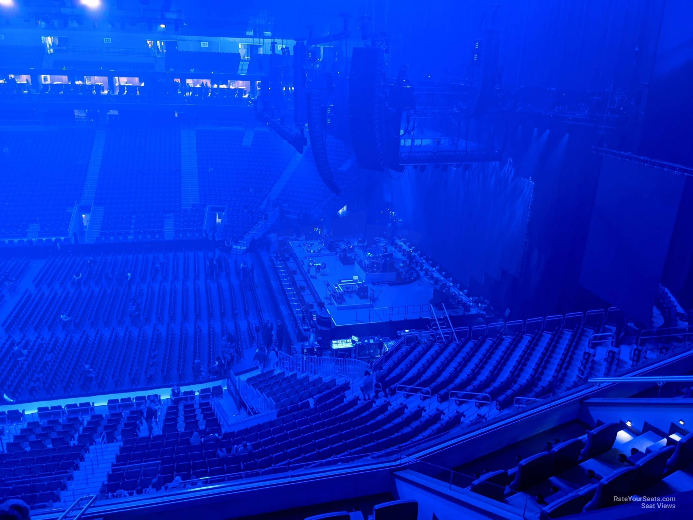 section 204, row 2 seat view  for concert - ubs arena