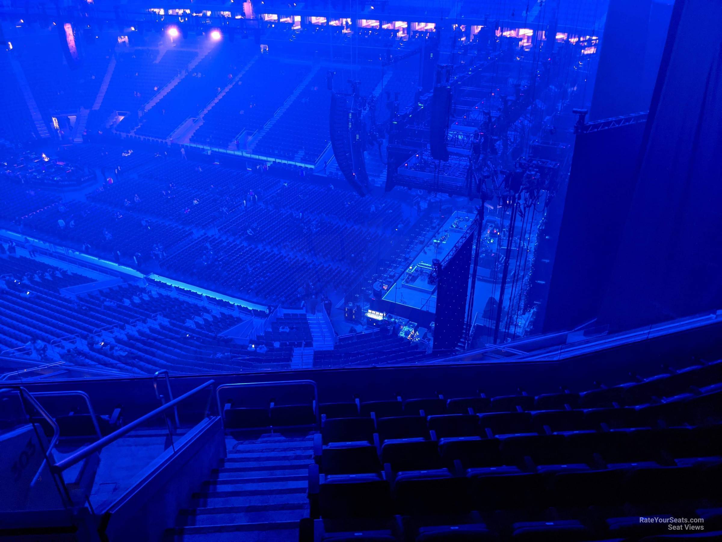 section 302, row 8 seat view  for concert - ubs arena