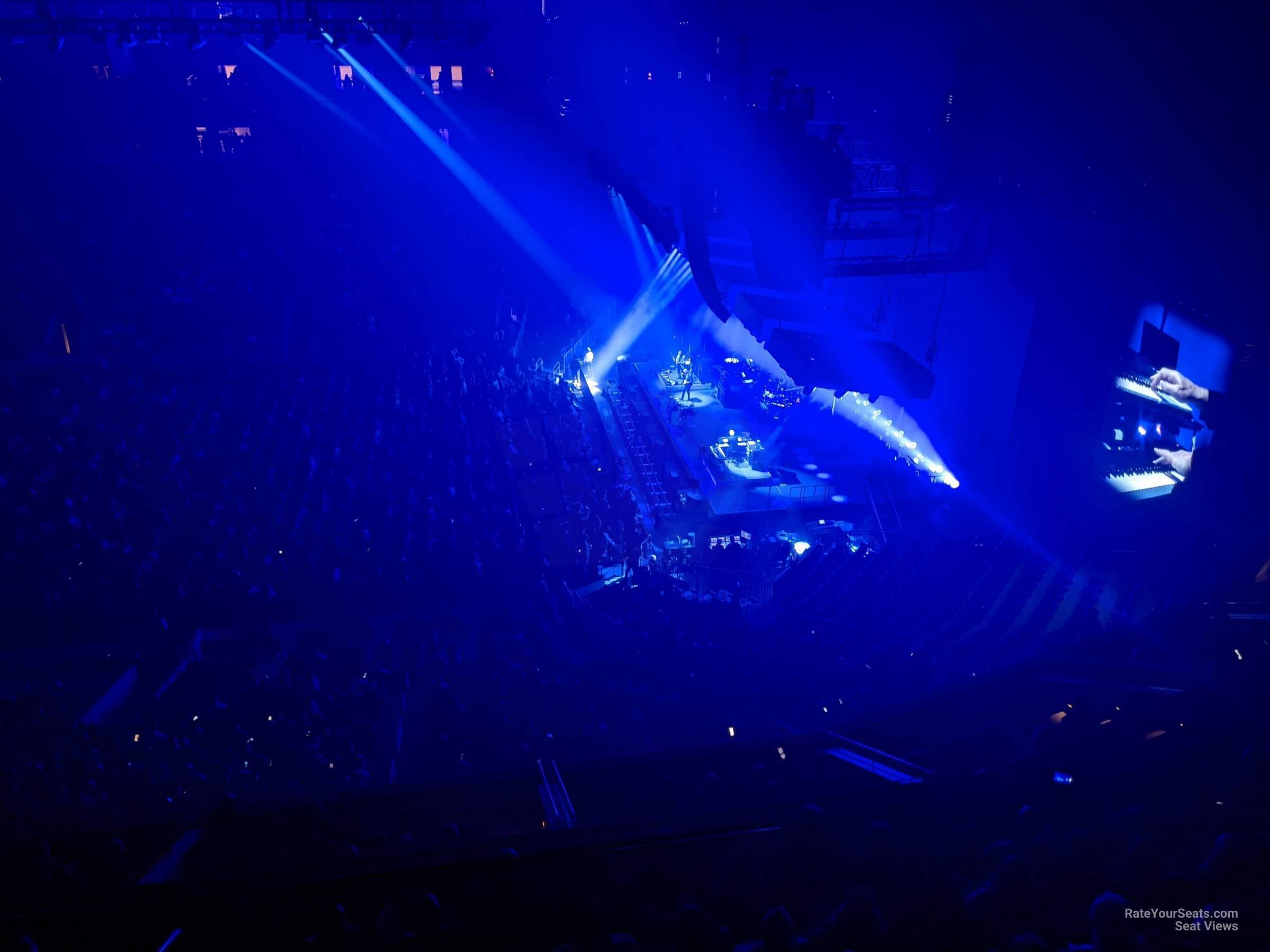 section 304, row 2 seat view  for concert - ubs arena