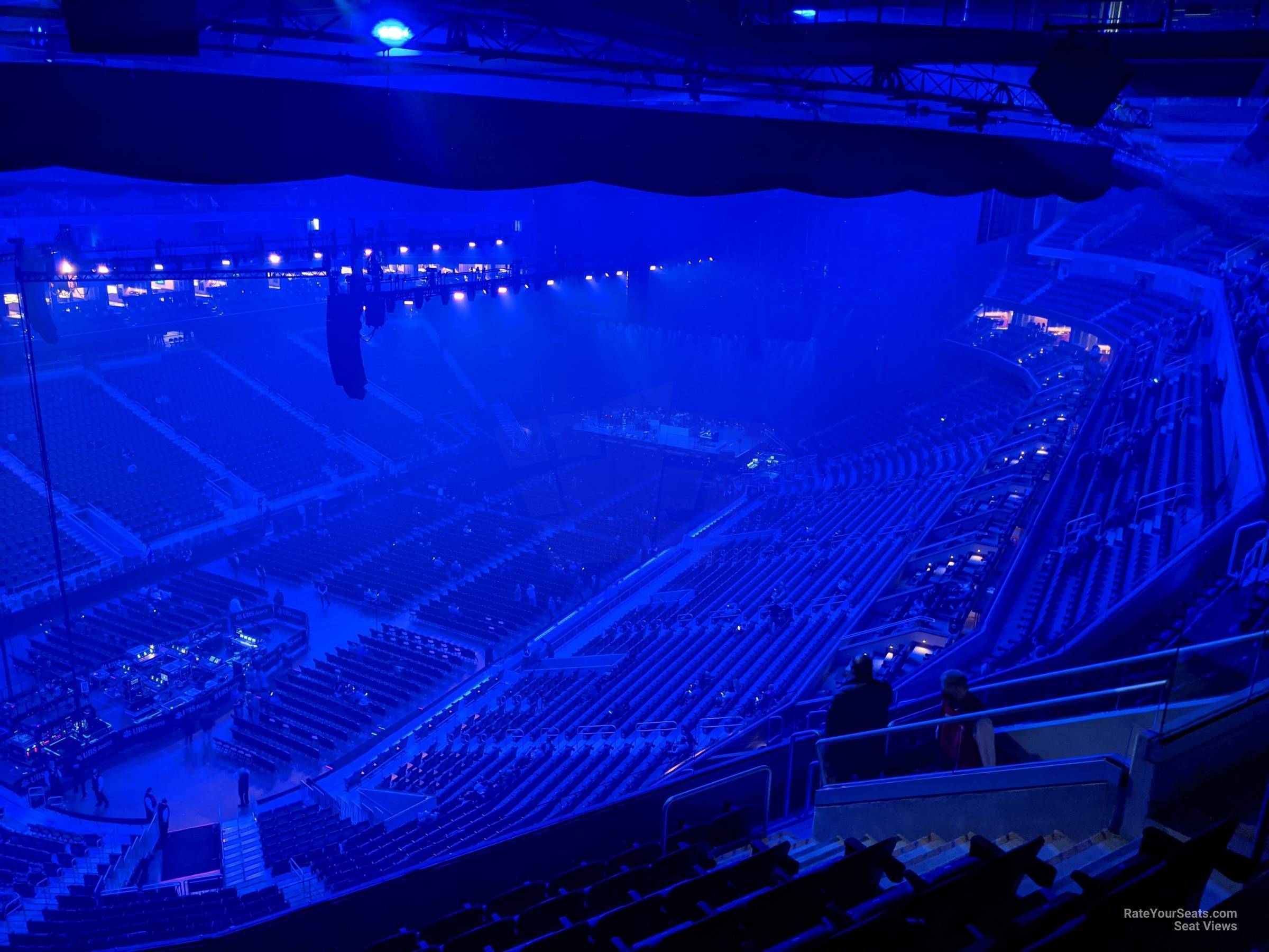 section 310, row 8 seat view  for concert - ubs arena