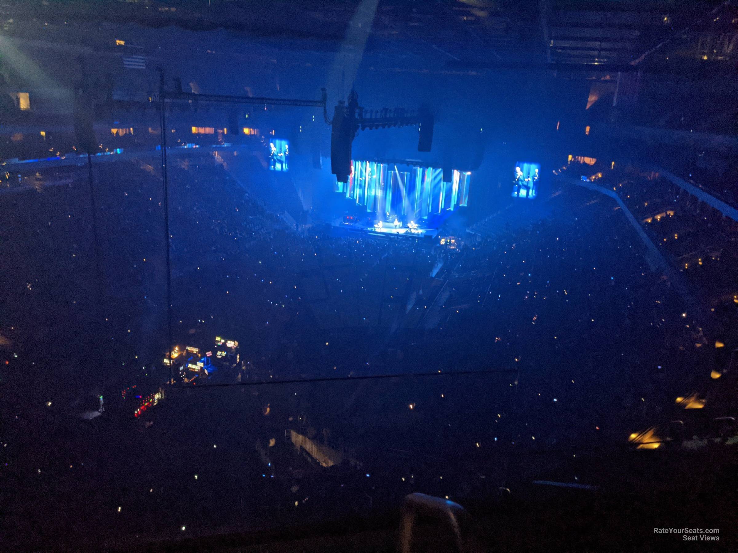 section 312, row 2 seat view  for concert - ubs arena
