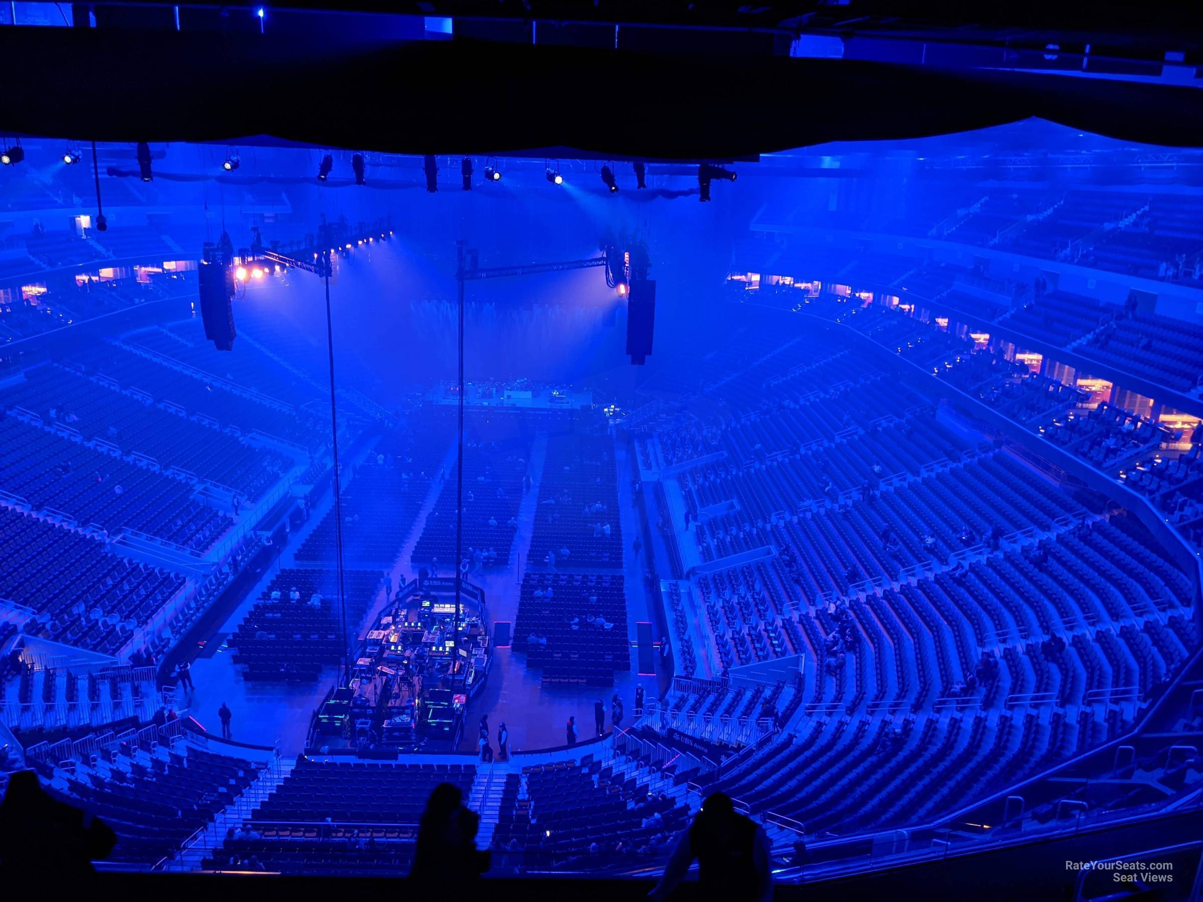 section 313, row 8 seat view  for concert - ubs arena