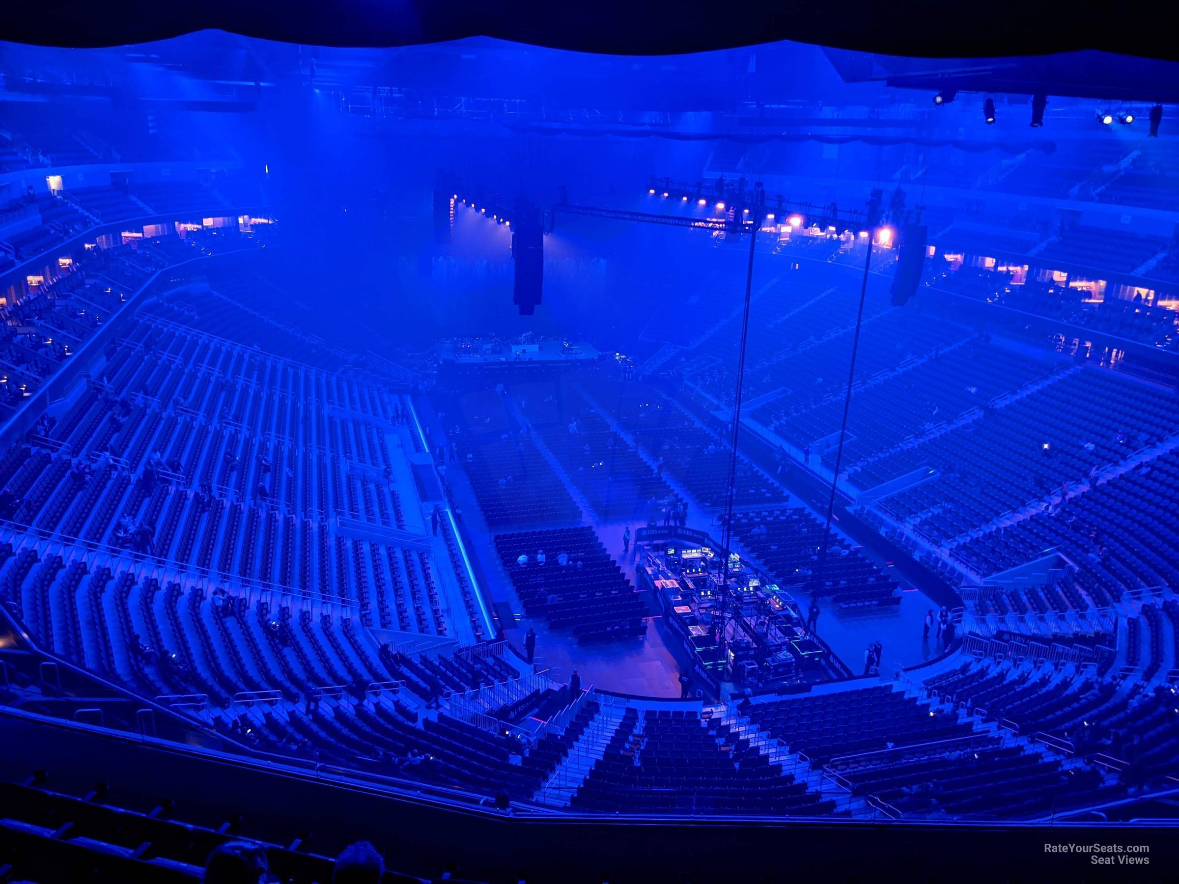 section 315, row 8 seat view  for concert - ubs arena