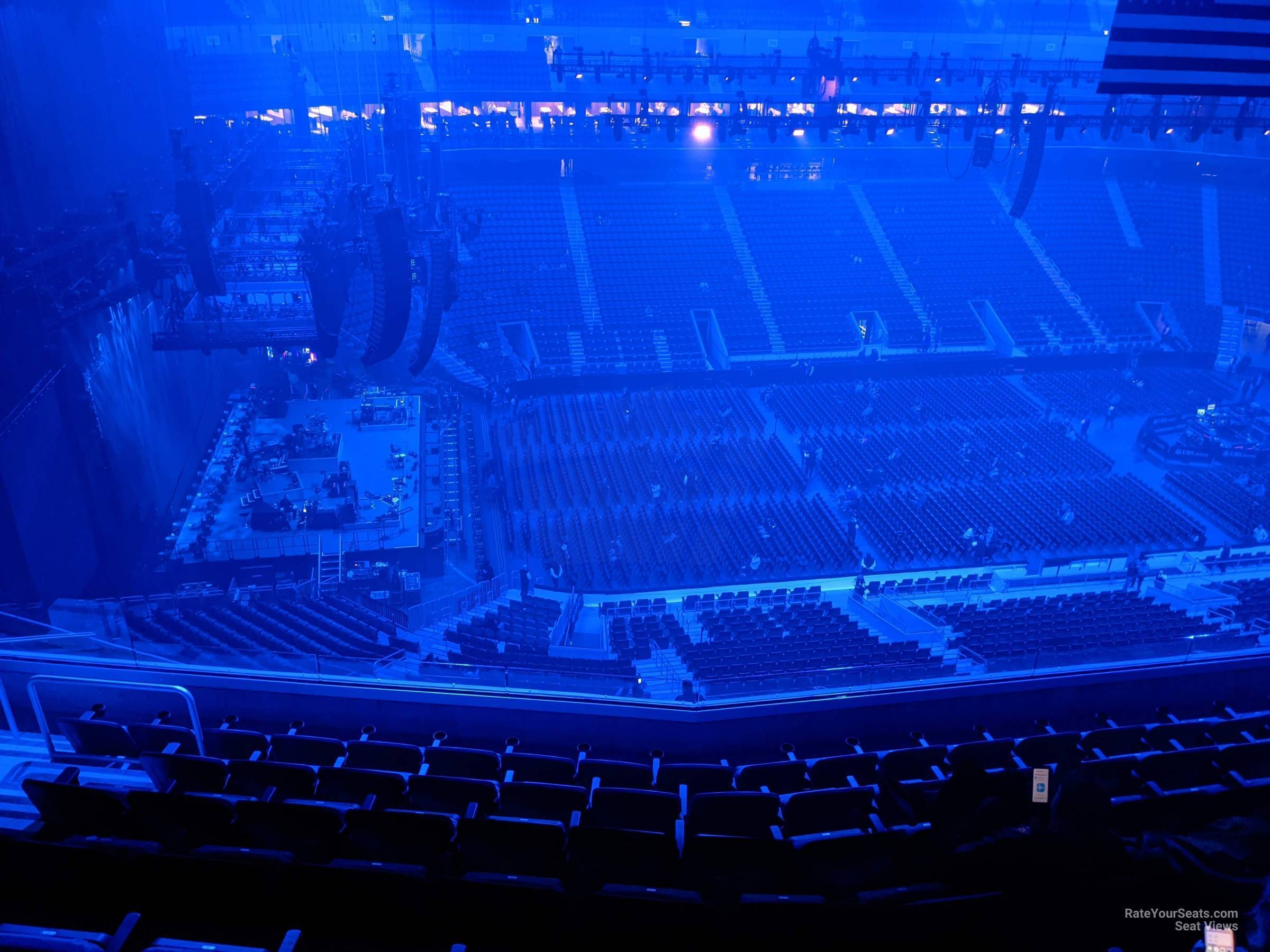 section 323, row 8 seat view  for concert - ubs arena