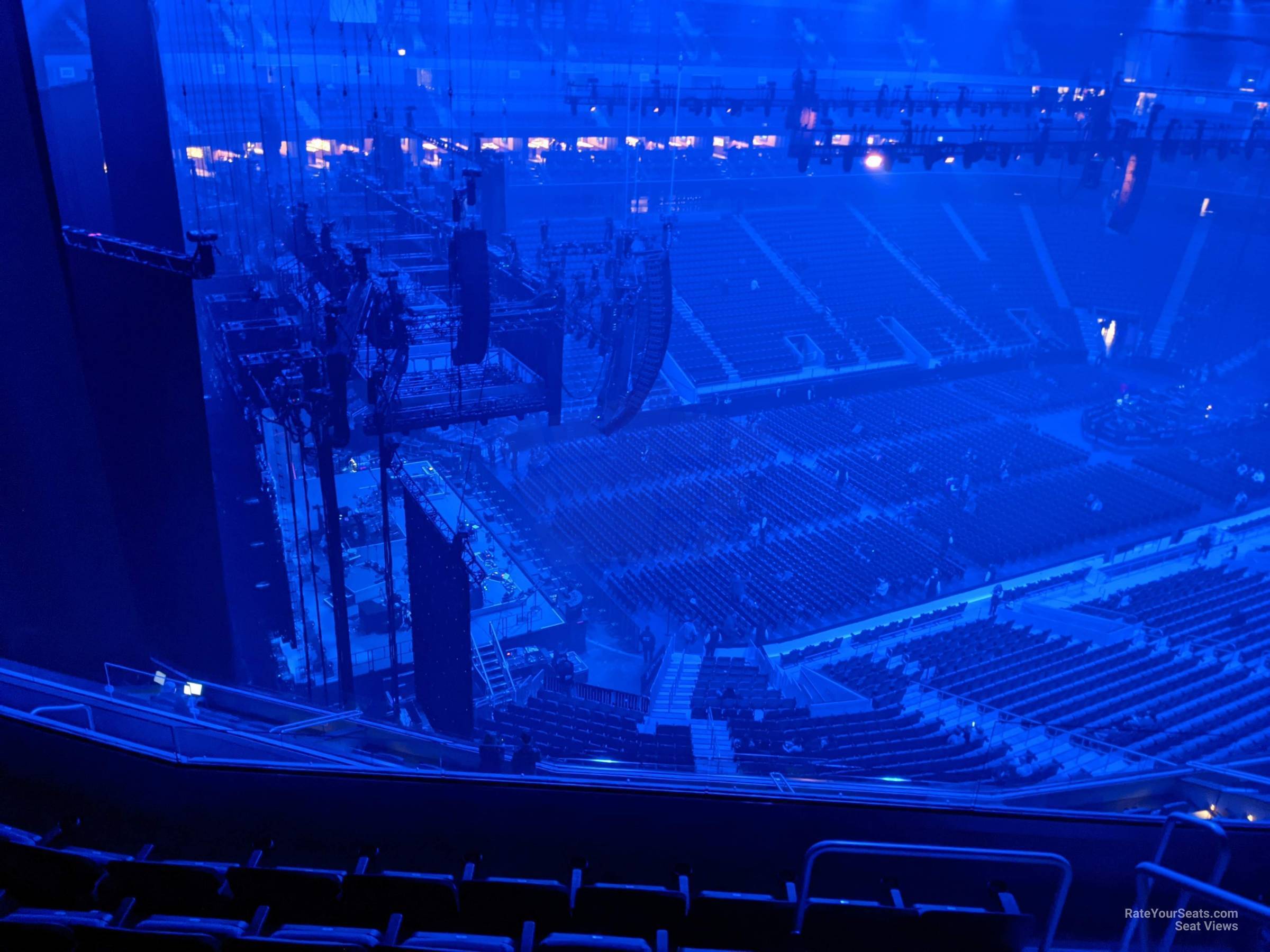 section 325, row 6 seat view  for concert - ubs arena