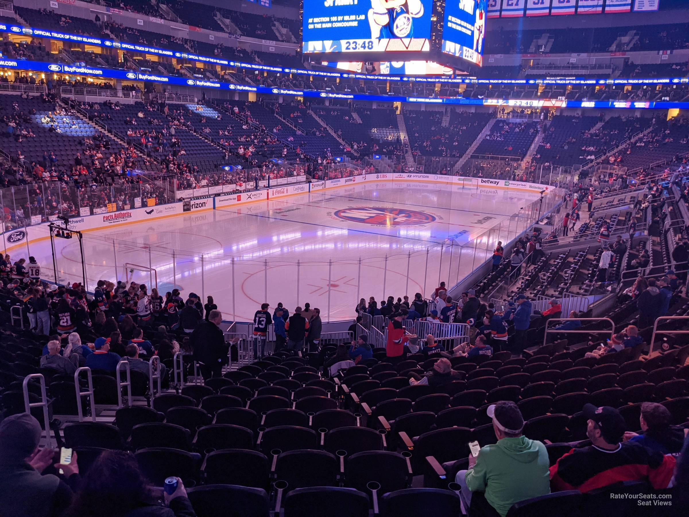 Section 118 at UBS Arena