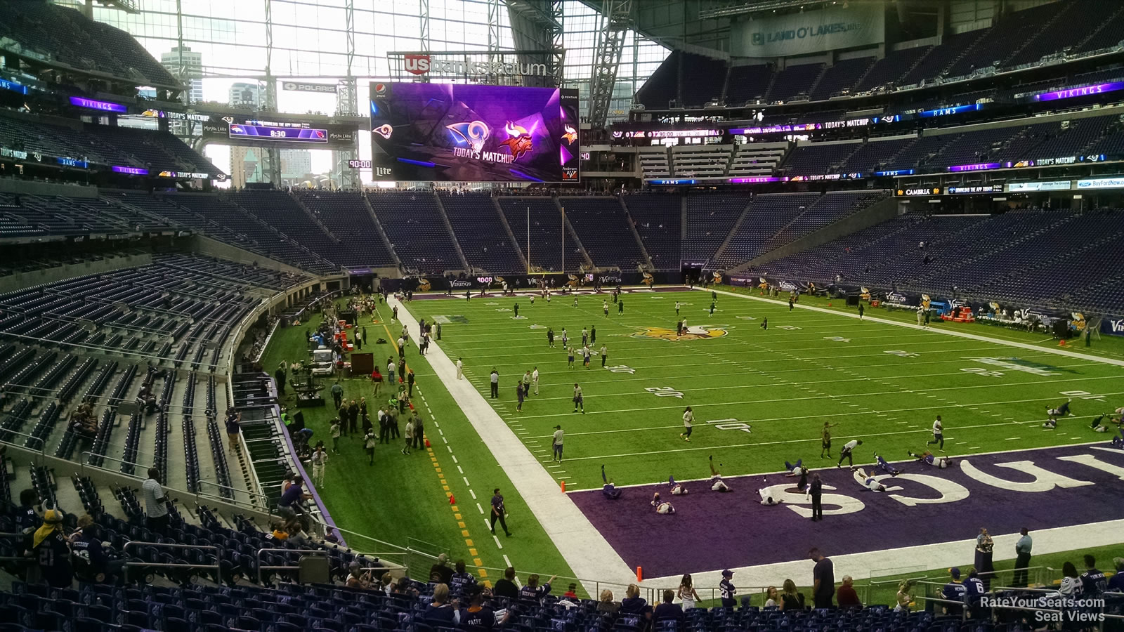 U.S. Bank Stadium Section 122 Minnesota Vikings