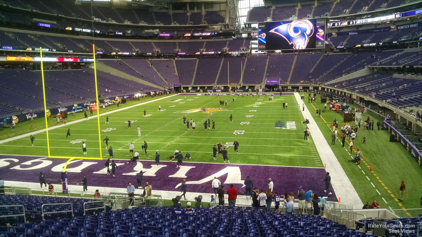 Section 140 at U.S. Bank Stadium Minnesota Vikings