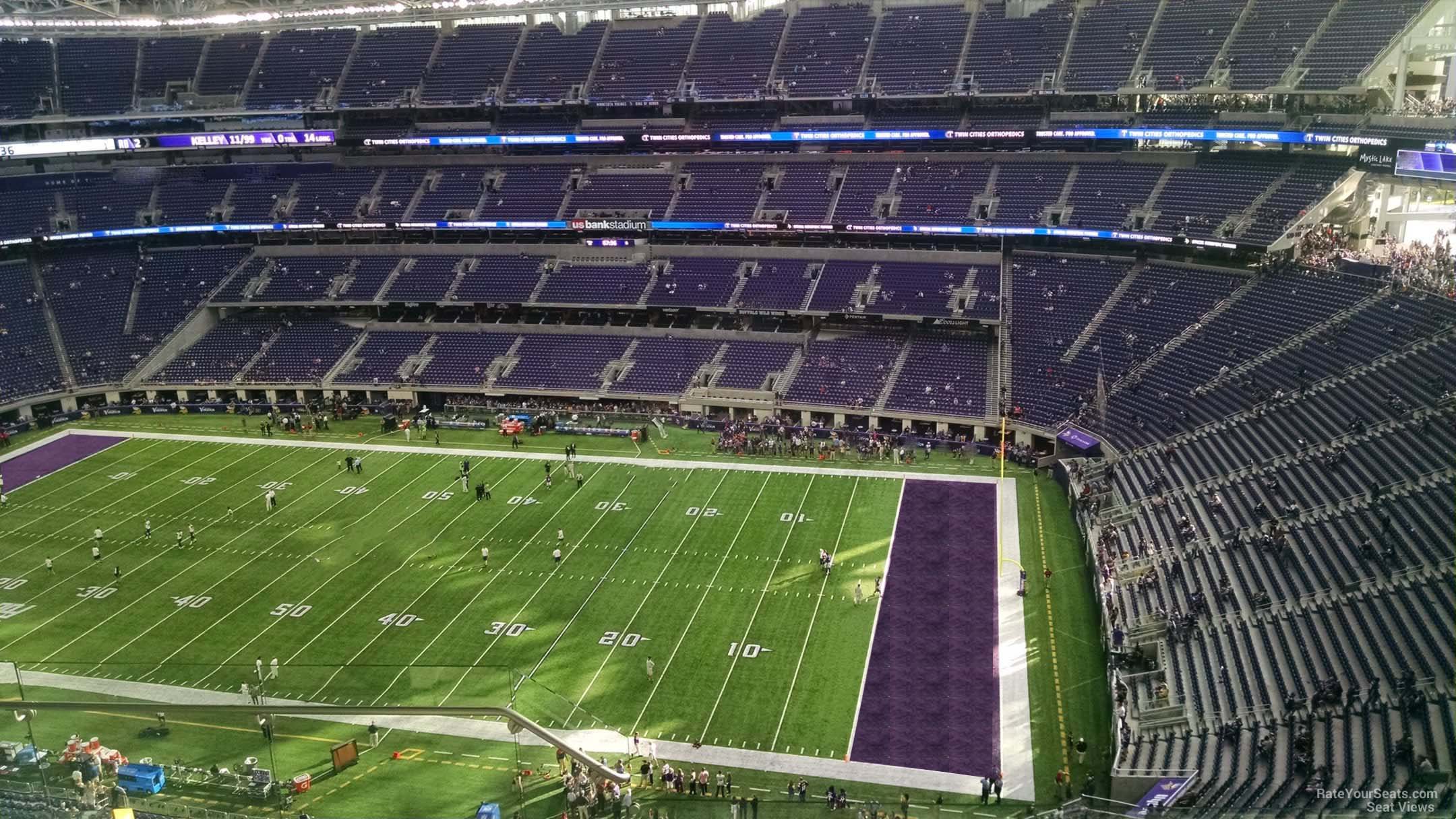 U.S. Bank Stadium Section 308 - Minnesota Vikings 