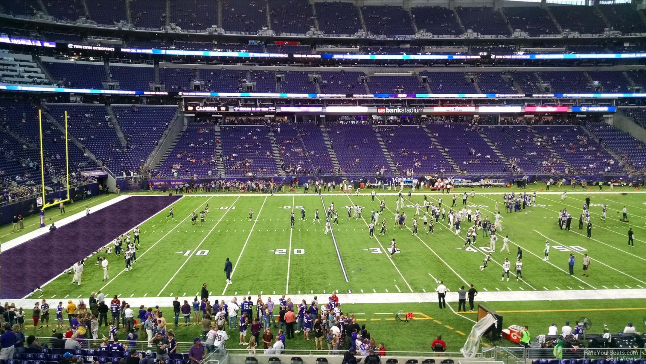Us Bank Stadium Interactive Seating Chart Concert Best Picture Of
