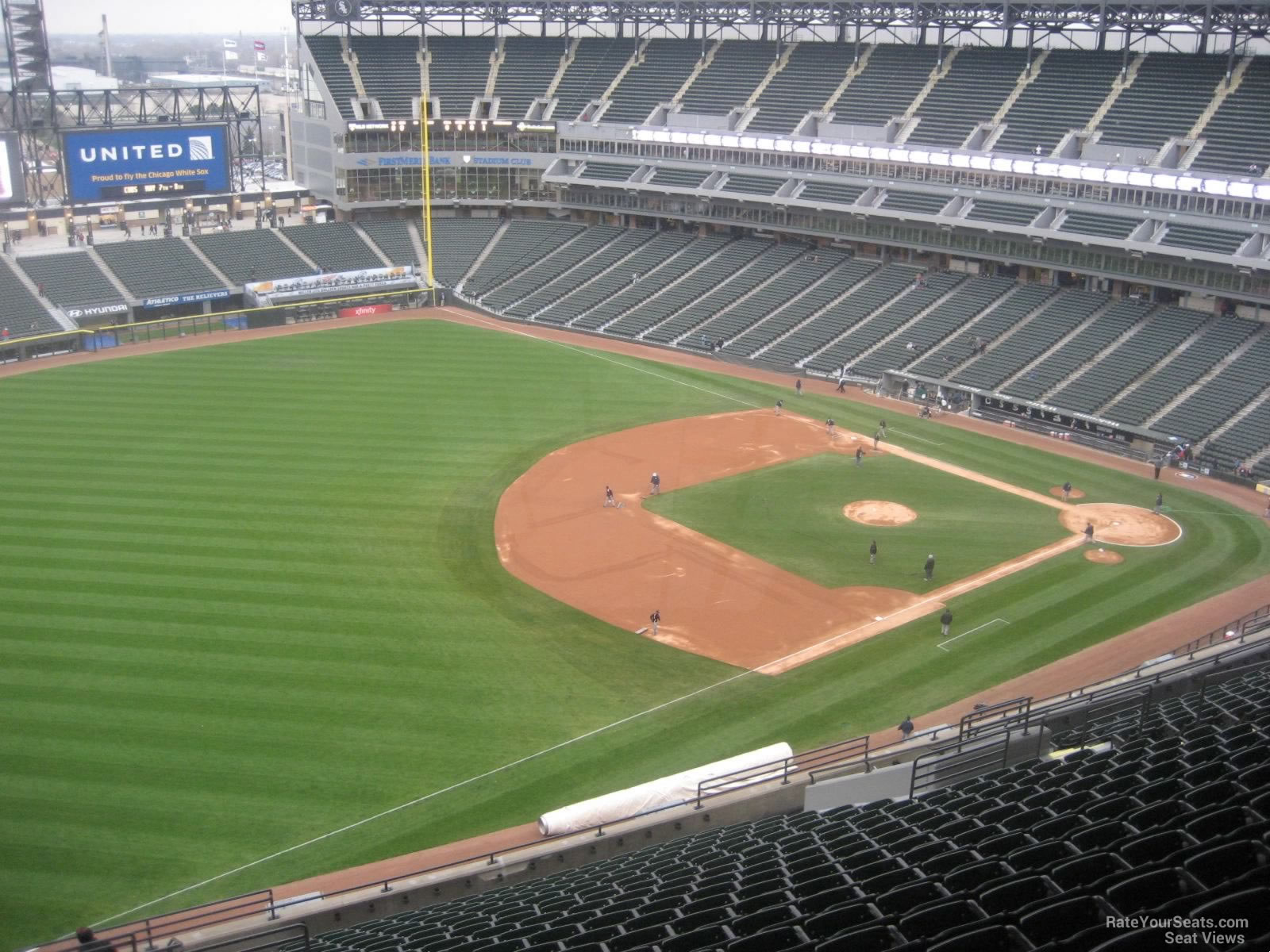 section 548, row 21 seat view  - rate field