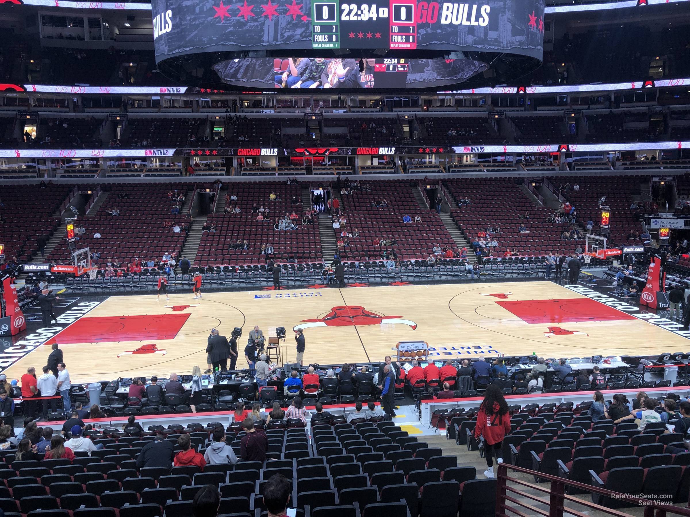 Section 101 at United Center 