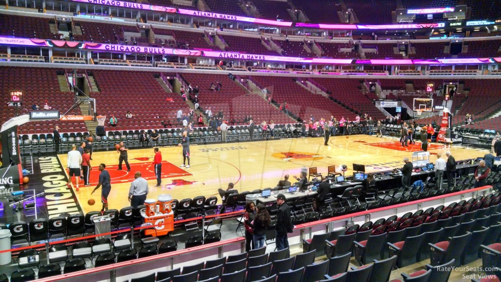 Chicago Bulls Seating Chart View