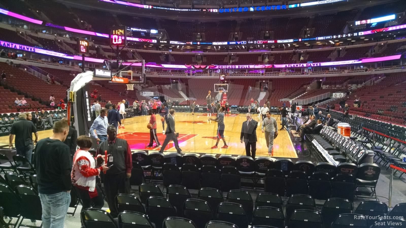 United Center Courtside Seating Chart