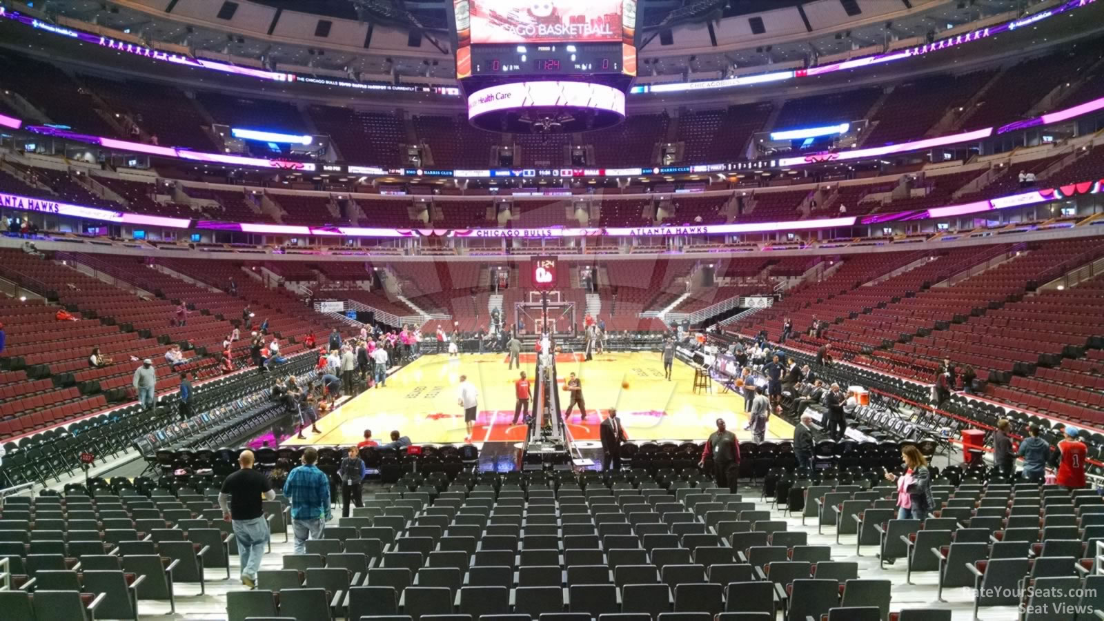 United Center Hockey Seating Chart Rows