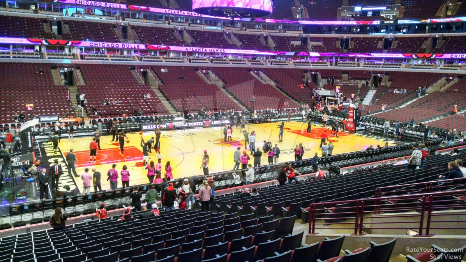 United Center Basketball Seating Chart