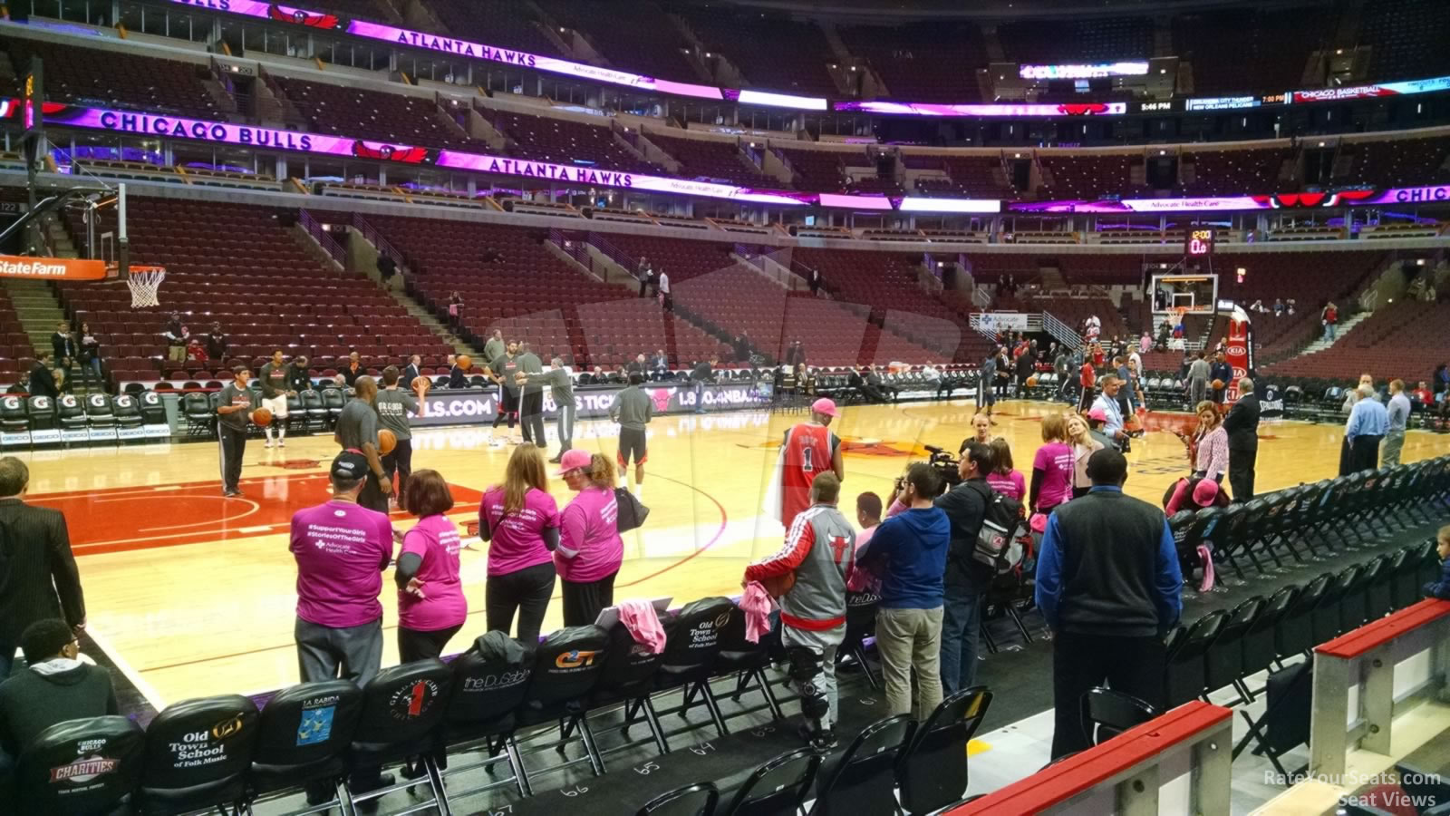 United Center Courtside Seating Chart