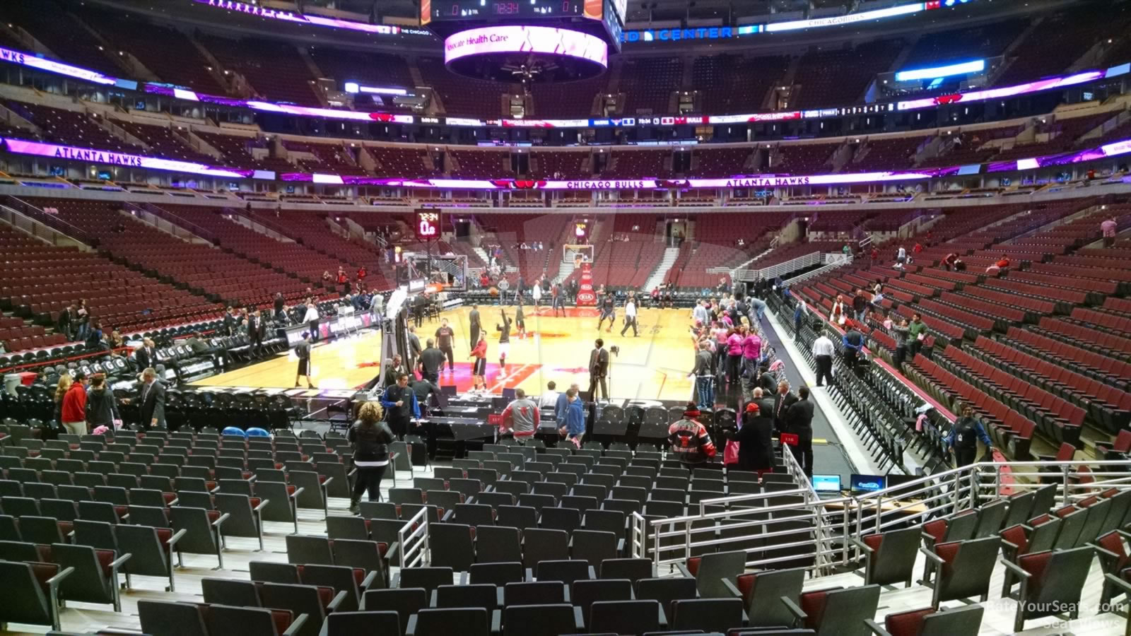 United Center Bulls Seating Chart