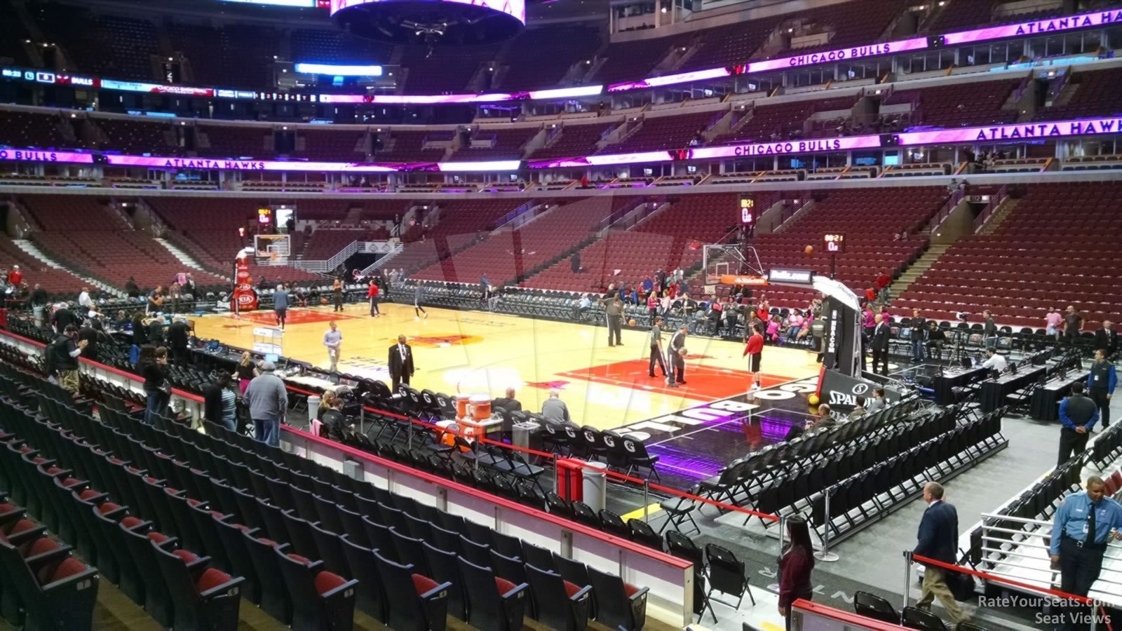 United Center Section 120 Chicago Bulls Rateyourseats Com. united center se...