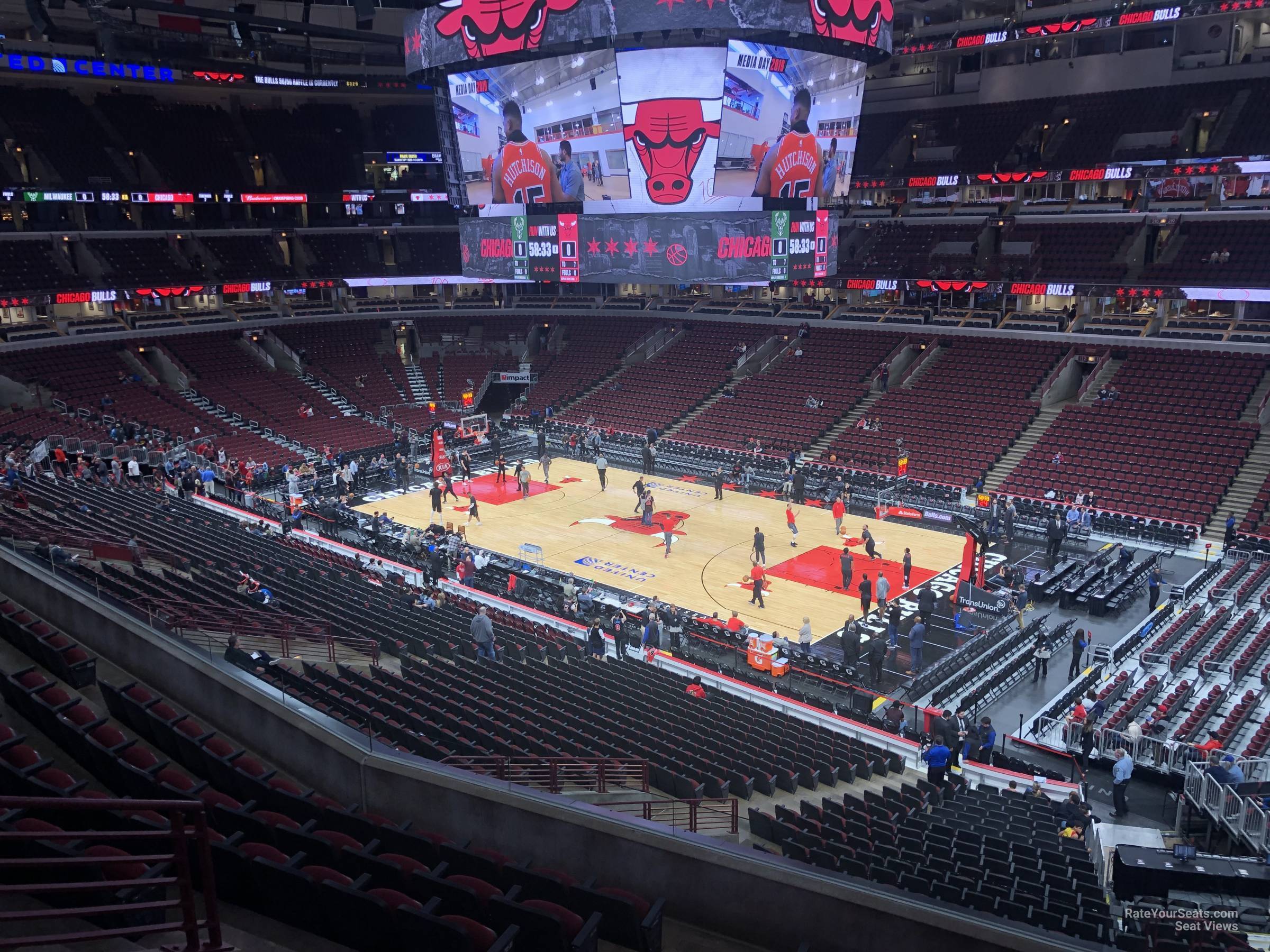 United Center Section 231 - Chicago Bulls - RateYourSeats.com