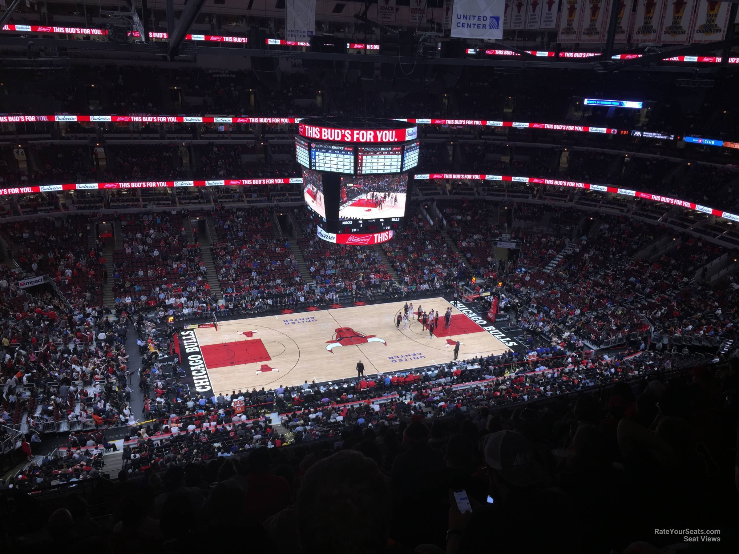 Section 302 at United Center - Chicago Bulls - RateYourSeats.com