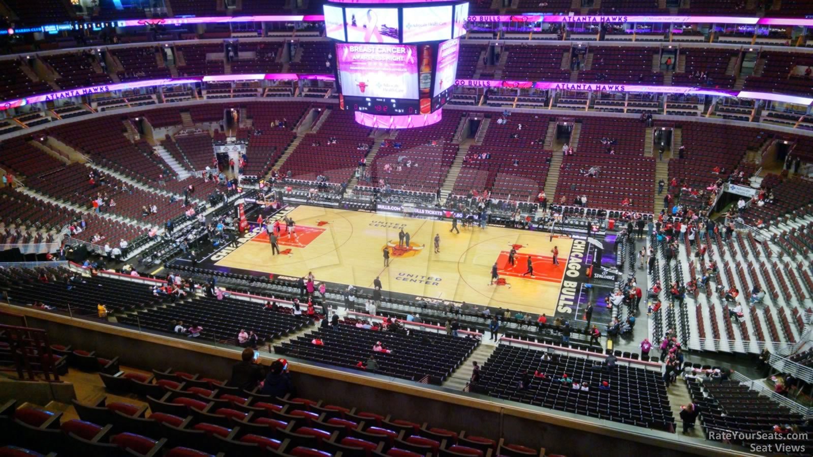 section 316 row 2 united center