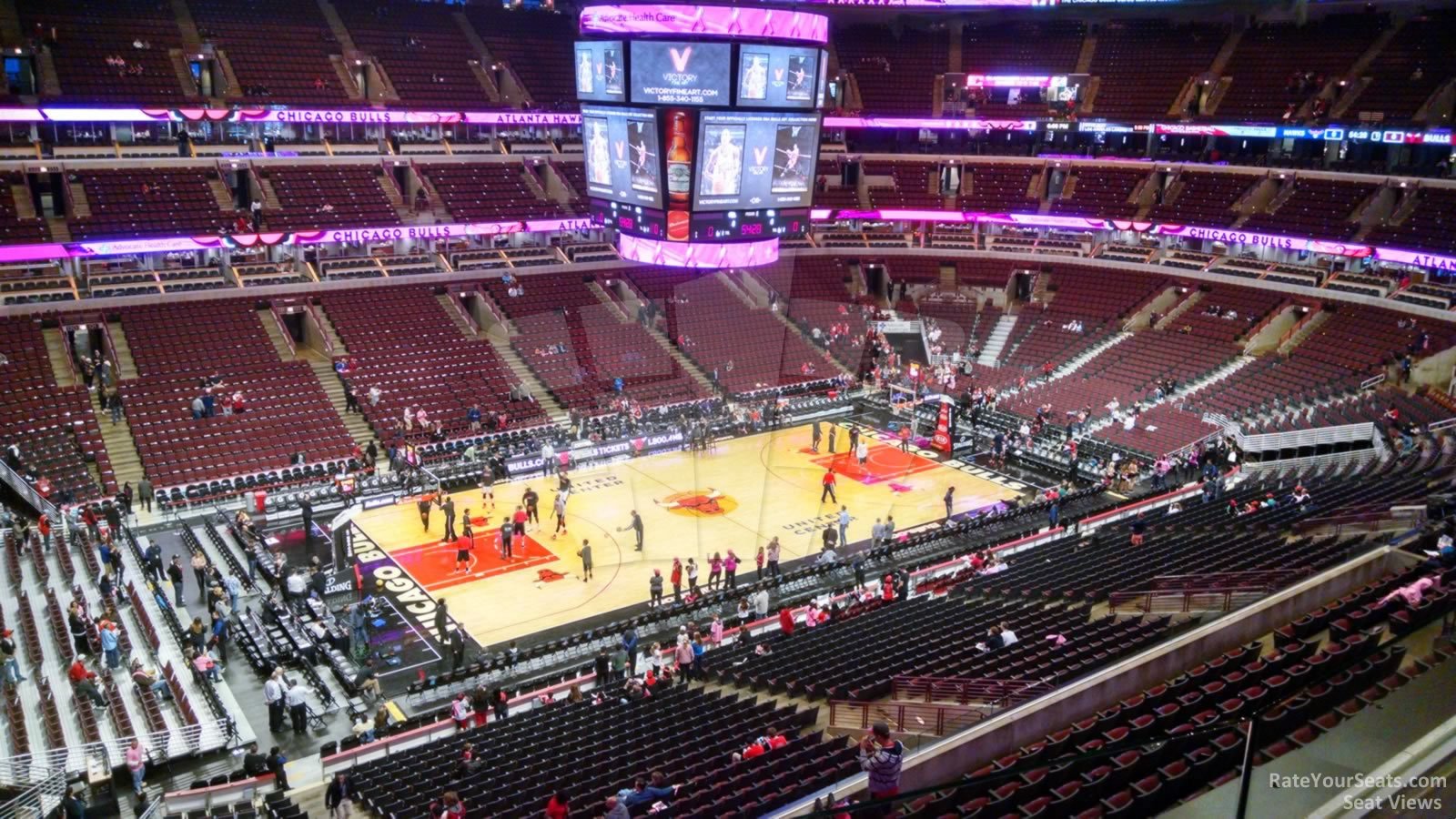 United Center Seating Chart View